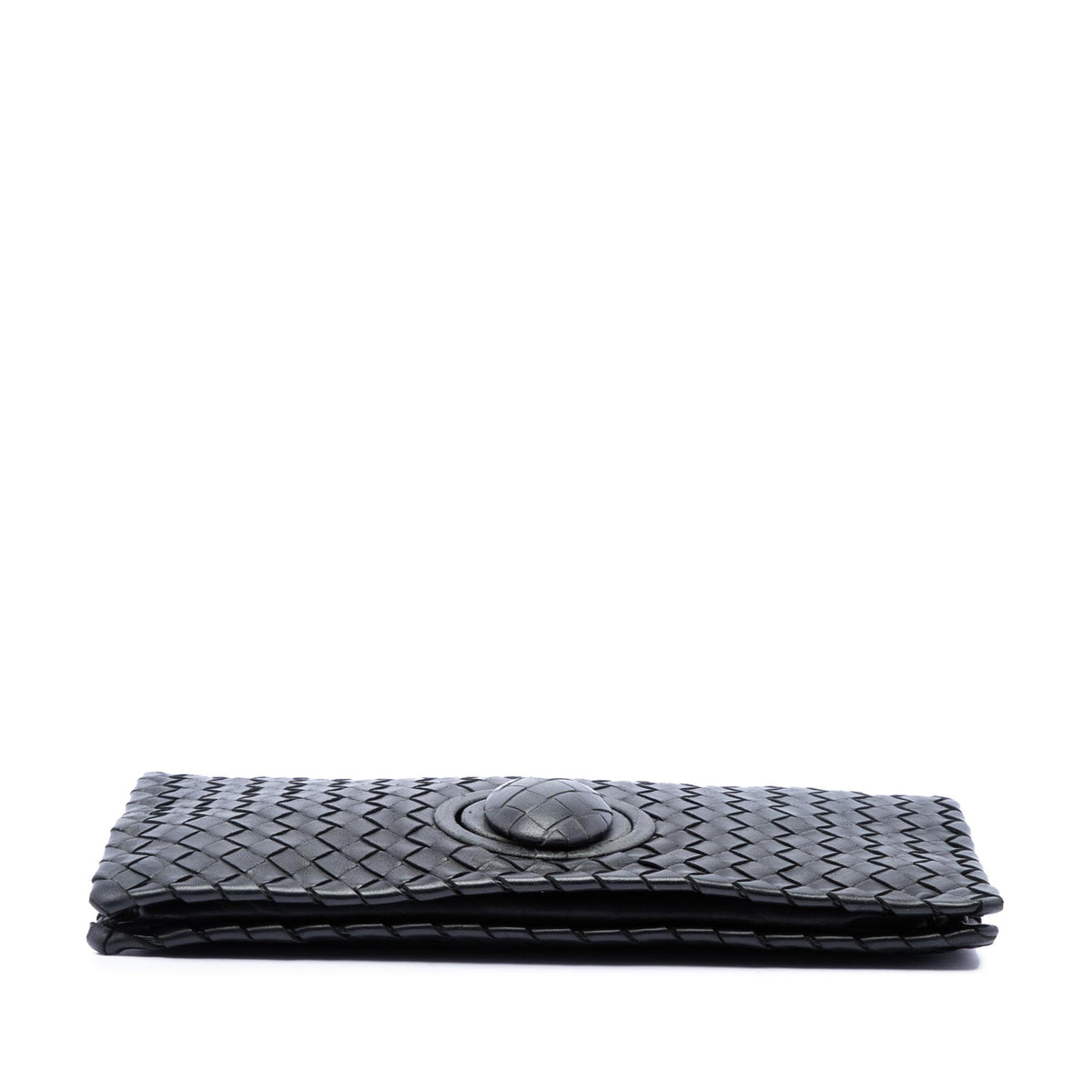 Bottega Veneta Nappa Intrecciato Turn Lock Clutch