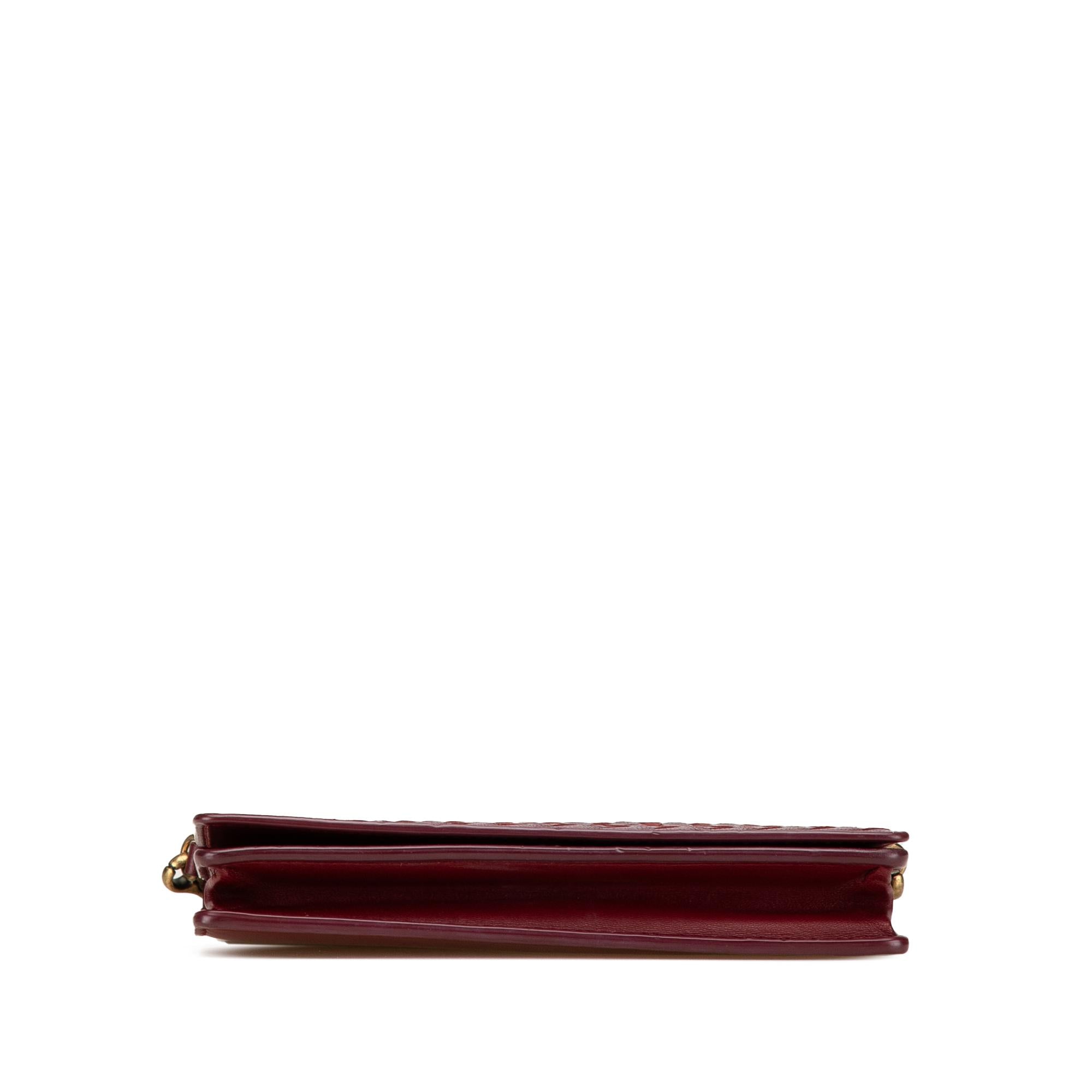 Bottega Veneta Nappa Intrecciato Wallet On Chain (SHG-tseuXQ)