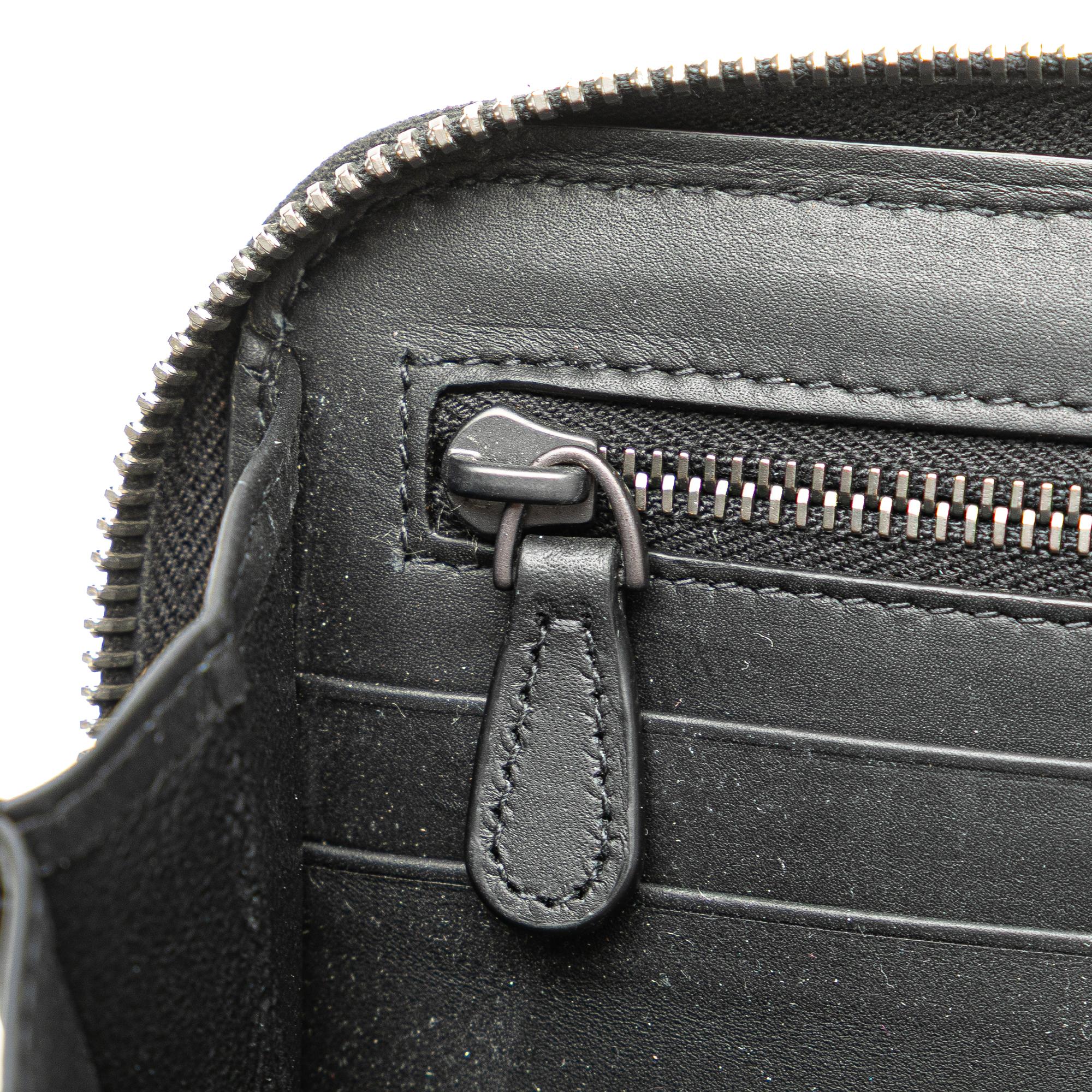 Bottega Veneta Nappa Intrecciato Zip Around Long Wallet