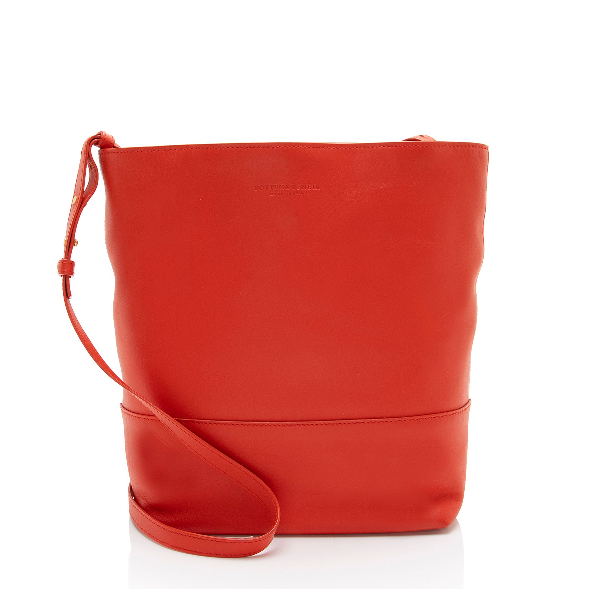 Bottega Veneta Nappa Leather Bucket Bag