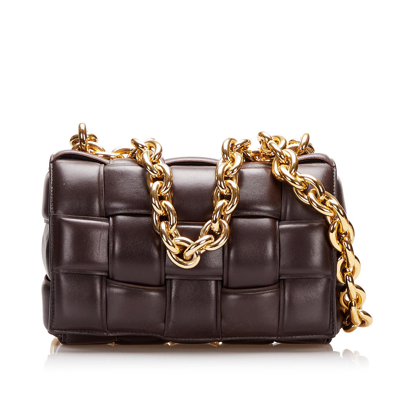 Bottega Veneta Padded Cassette Chain (SHG-gc3XKP)