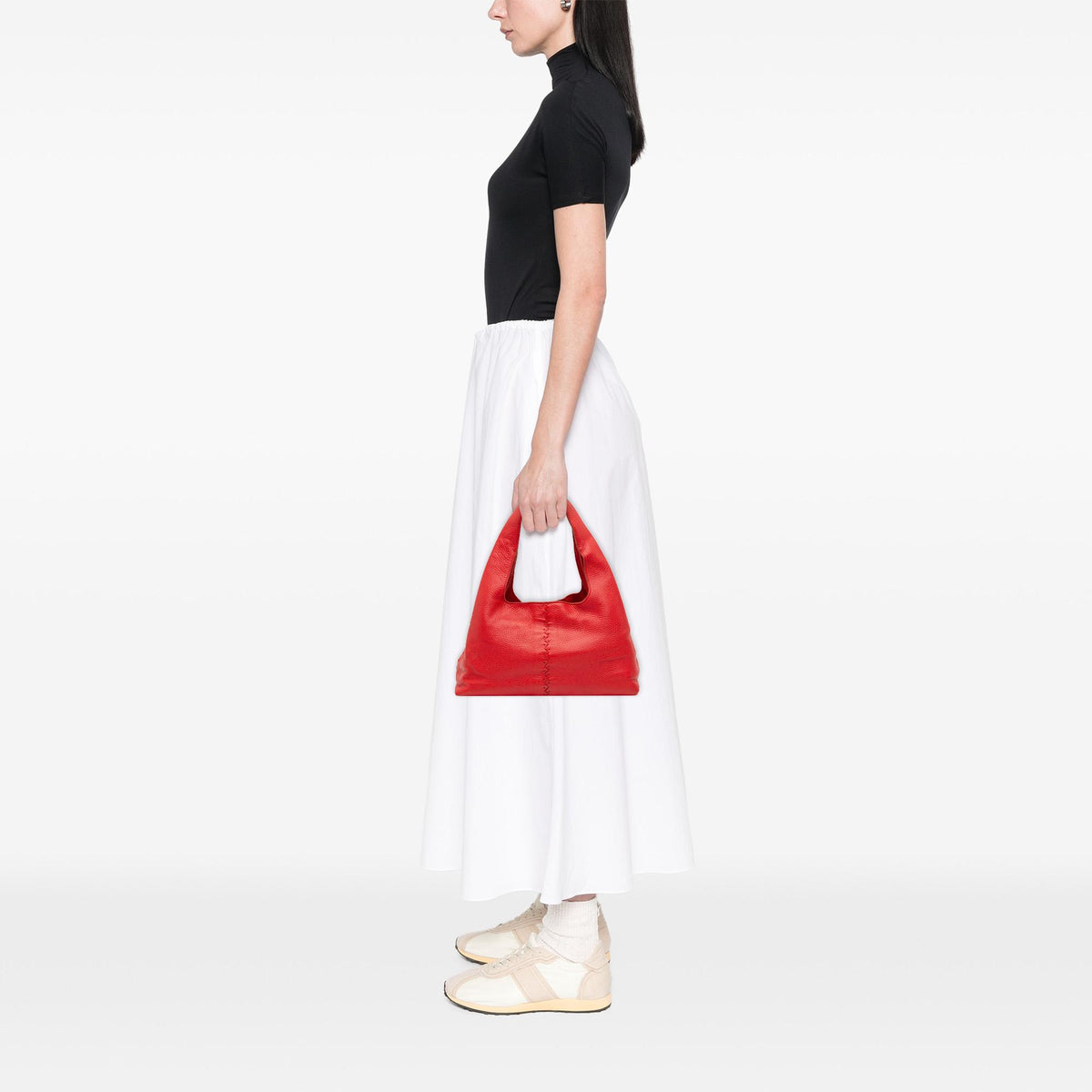 Bottega Veneta Perforated Cervo Stitched Shoulder Bag