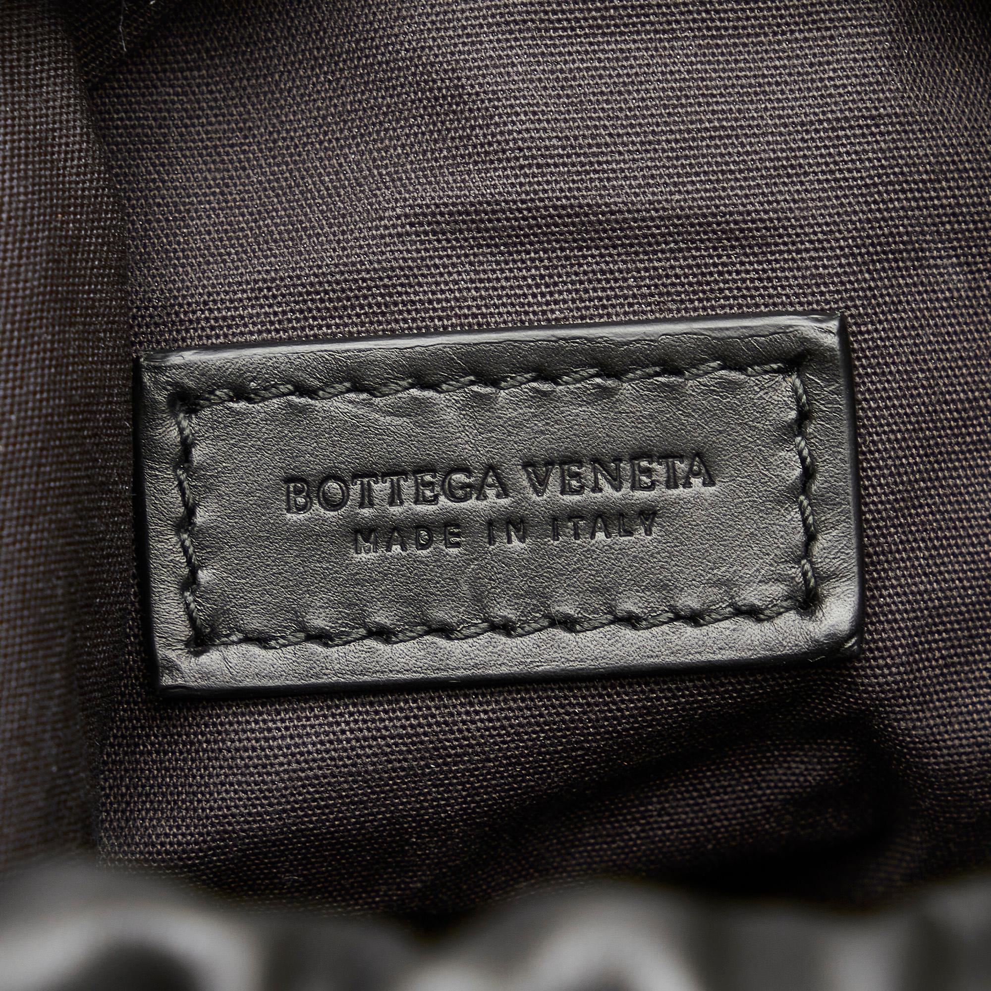 Bottega Veneta Perforated Leather Paper Bucket Bag