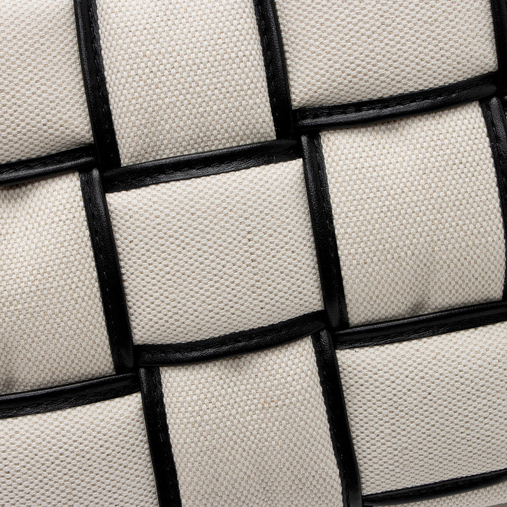 Bottega Veneta Puffed Canvas Cassette Crossbody