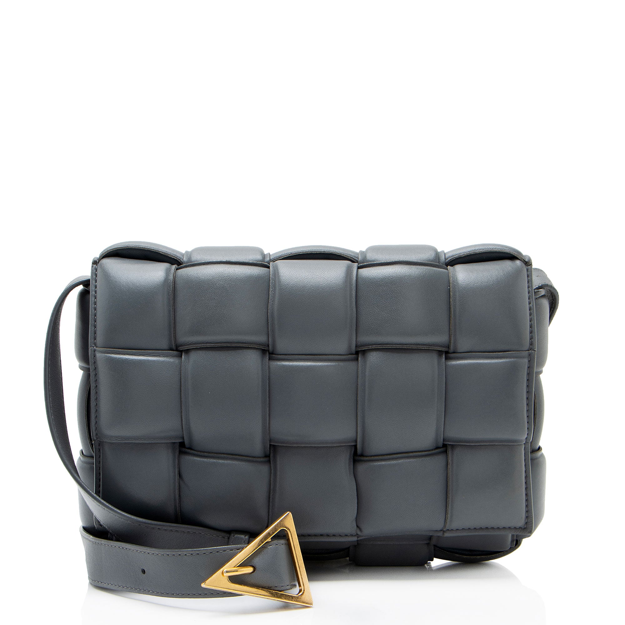 Bottega Veneta Puffed Leather Cassette Crossbody