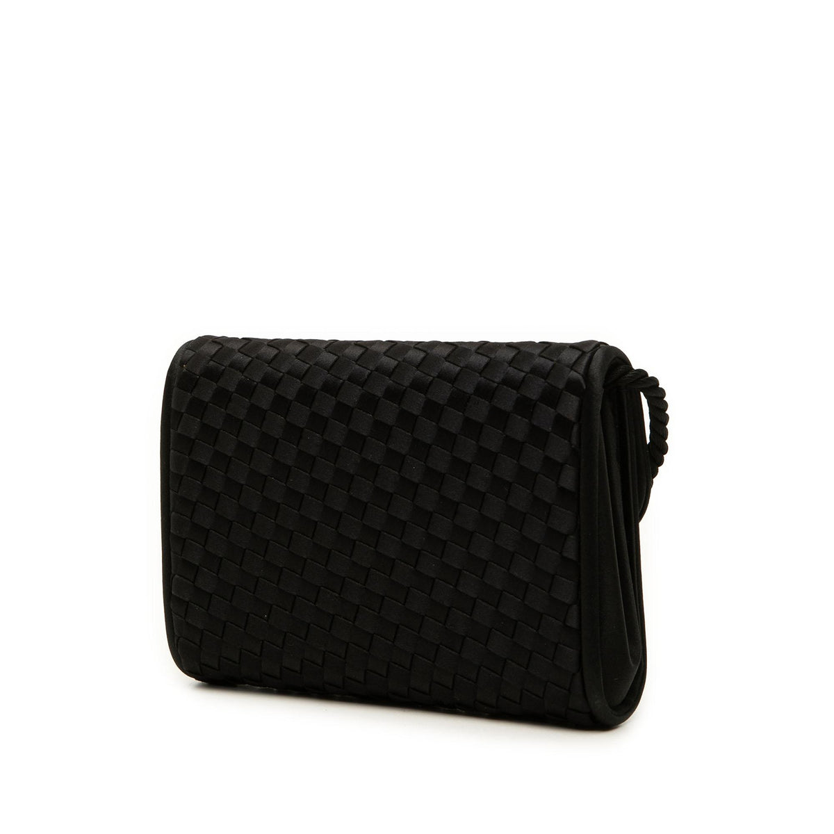 Bottega Veneta Satin Intrecciato Flap Crossbody