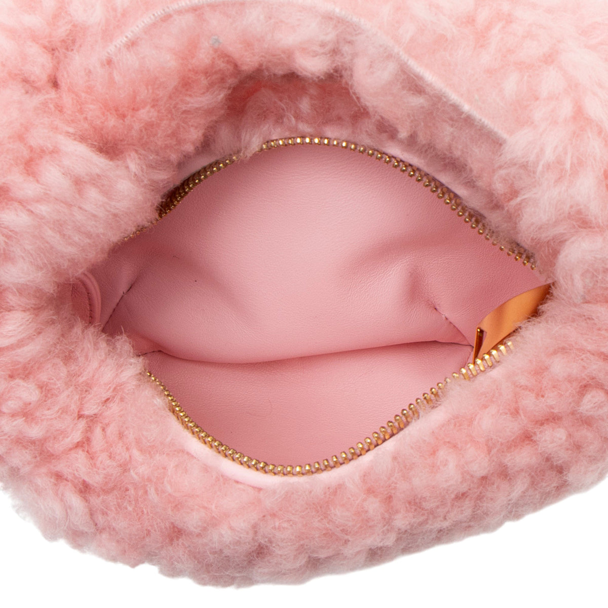 Bottega Veneta Shearling Jodie Mini Bag