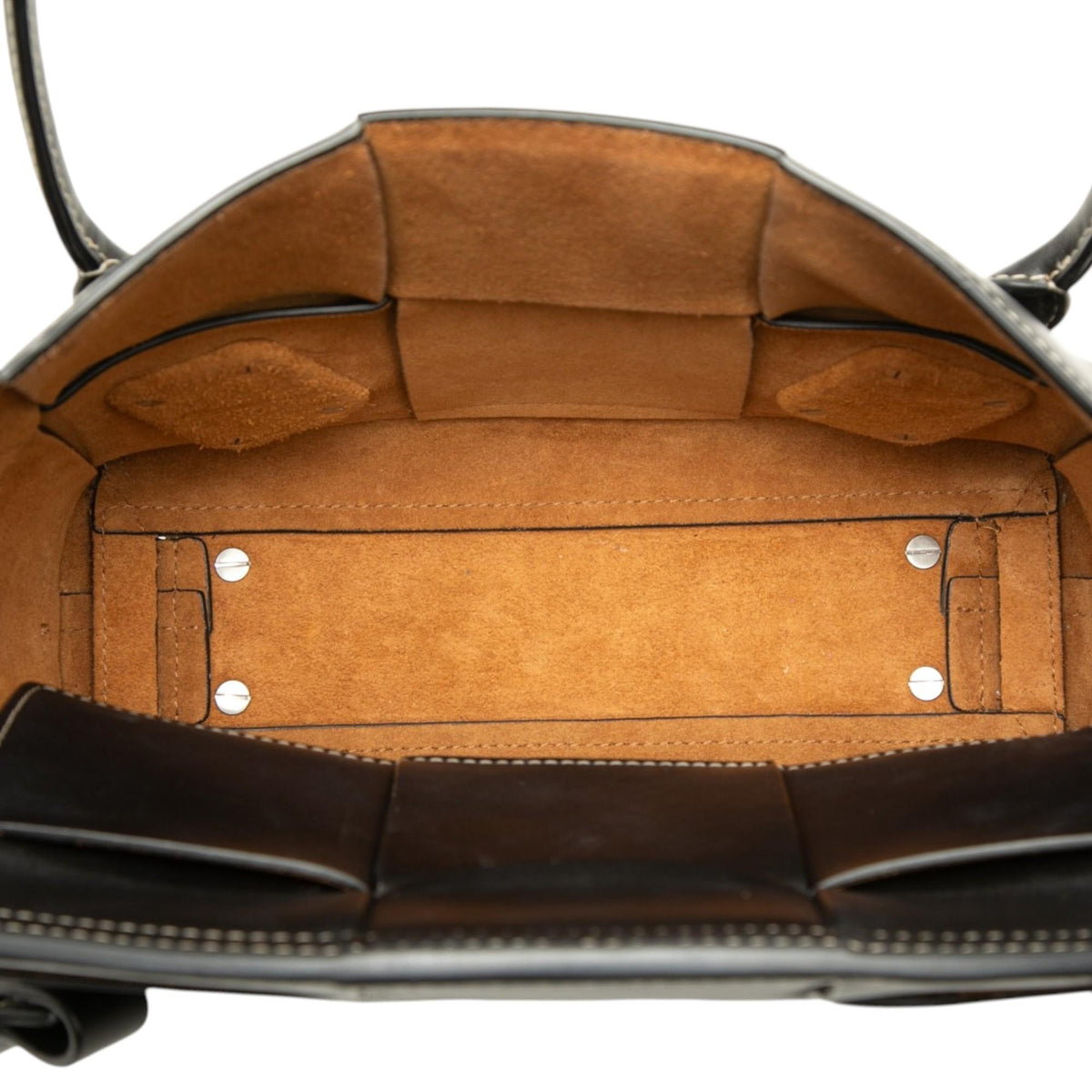 Bottega Veneta Small Calfskin Maxi Intrecciato Arco Satchel