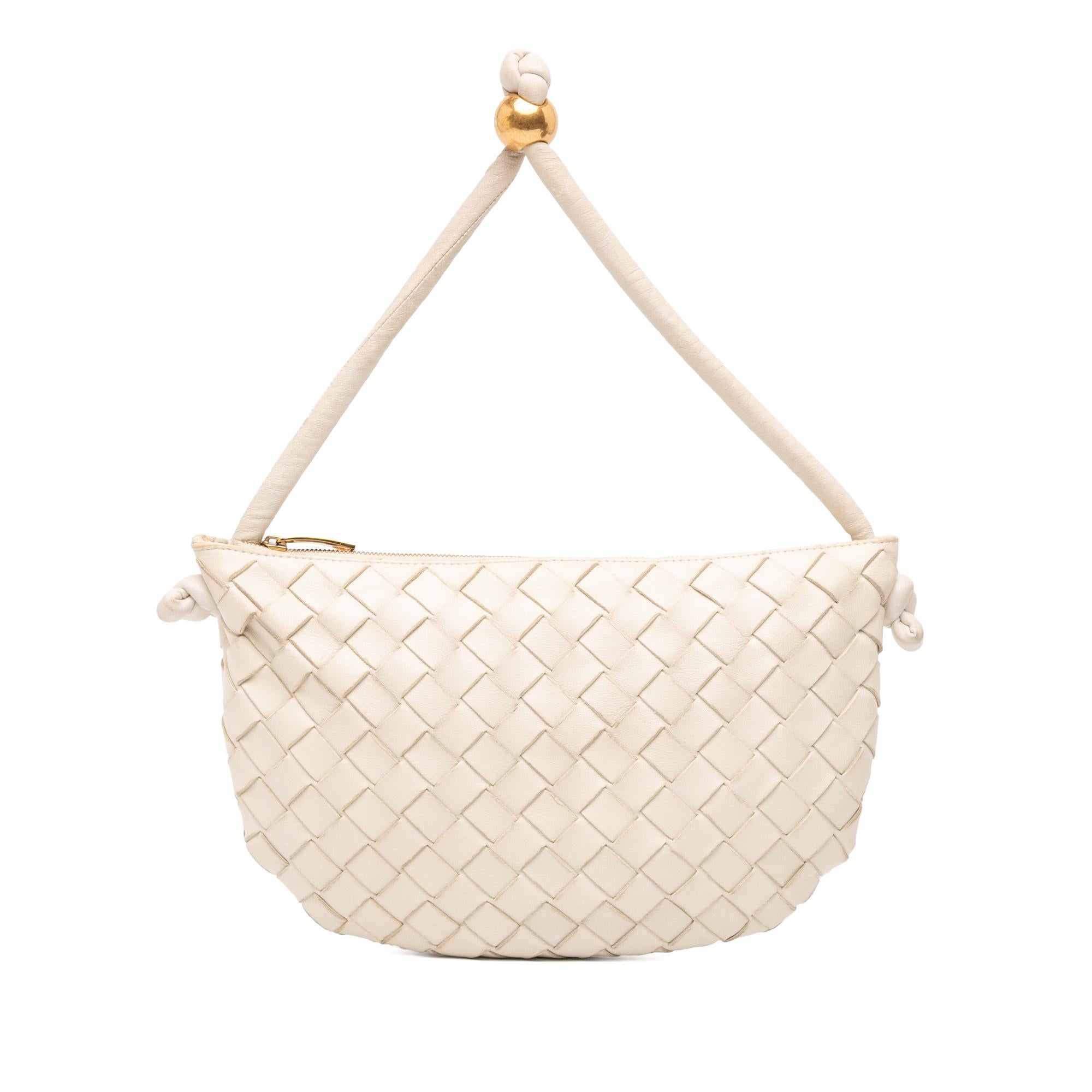 Bottega Veneta Small Lambskin Intrecciato Turn Pouch