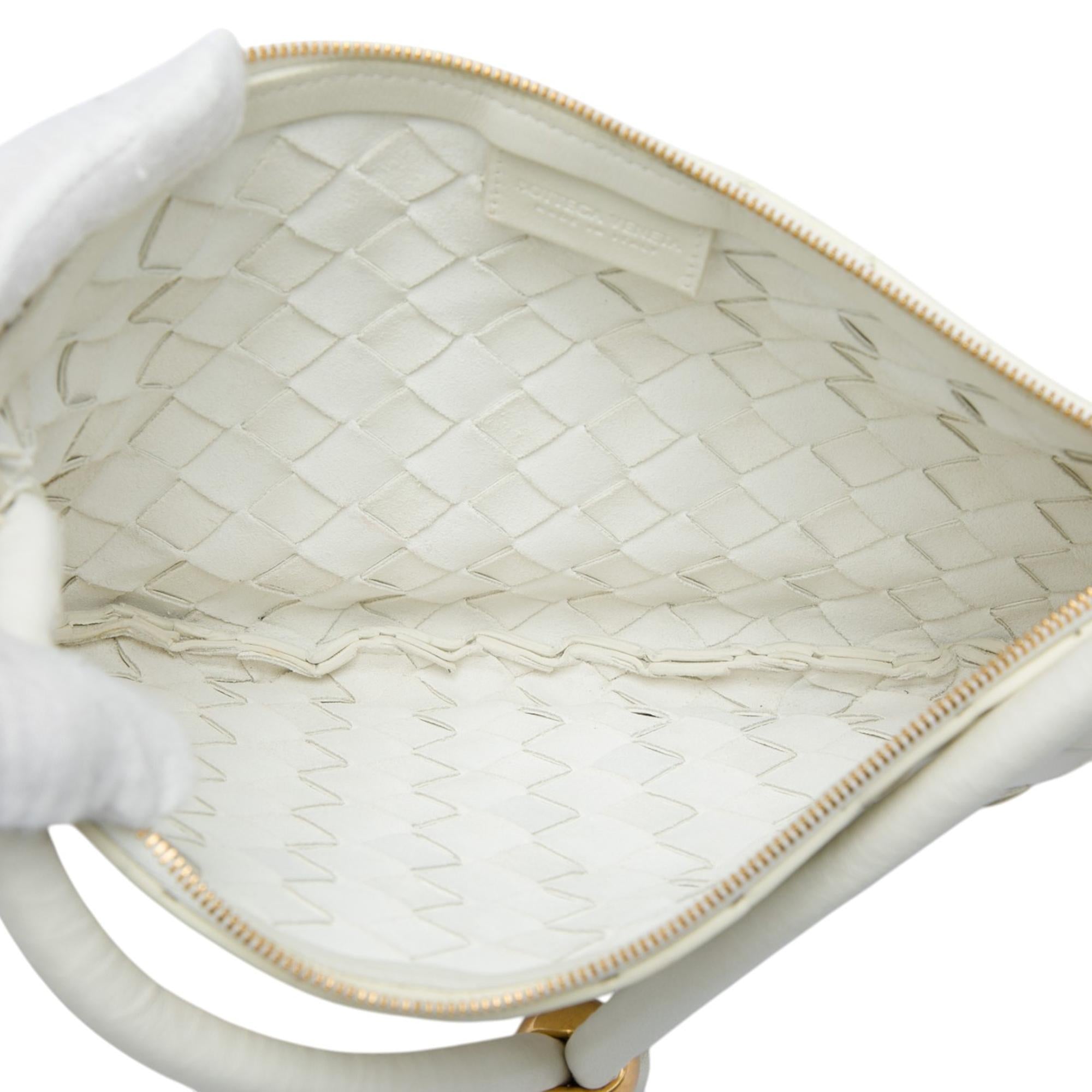 Bottega Veneta Small Lambskin Intrecciato Turn Pouch