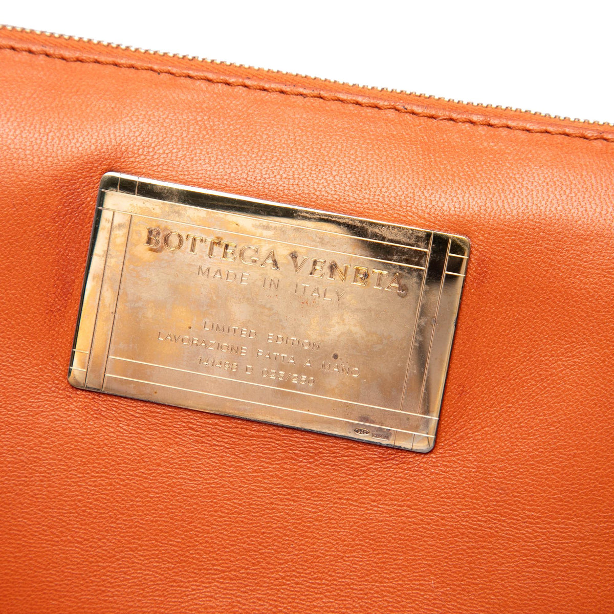 Bottega Veneta Small Lambskin Intreccio Cabat Tote