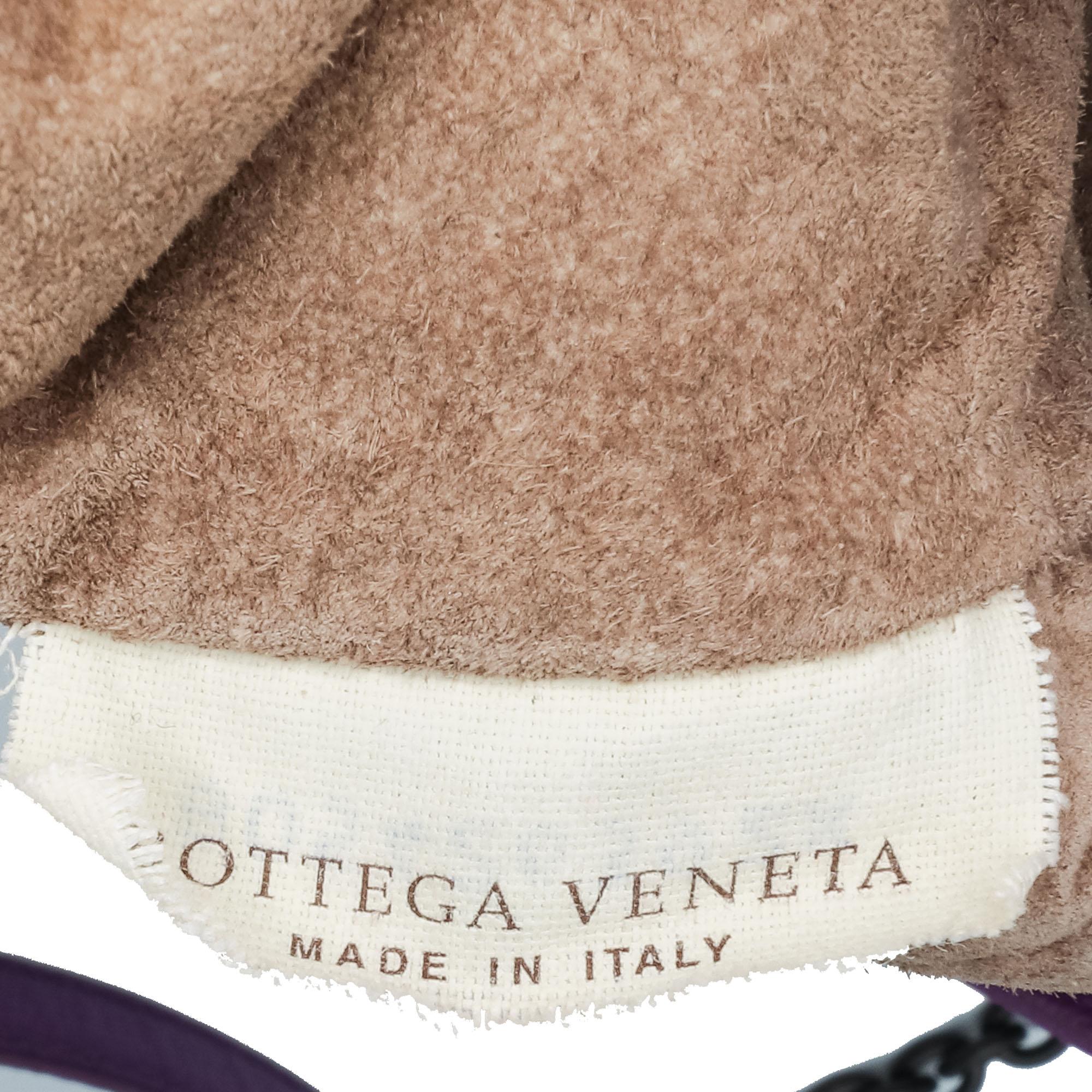 Bottega Veneta Small Madras Goatskin Intrecciato Shoulder Bag