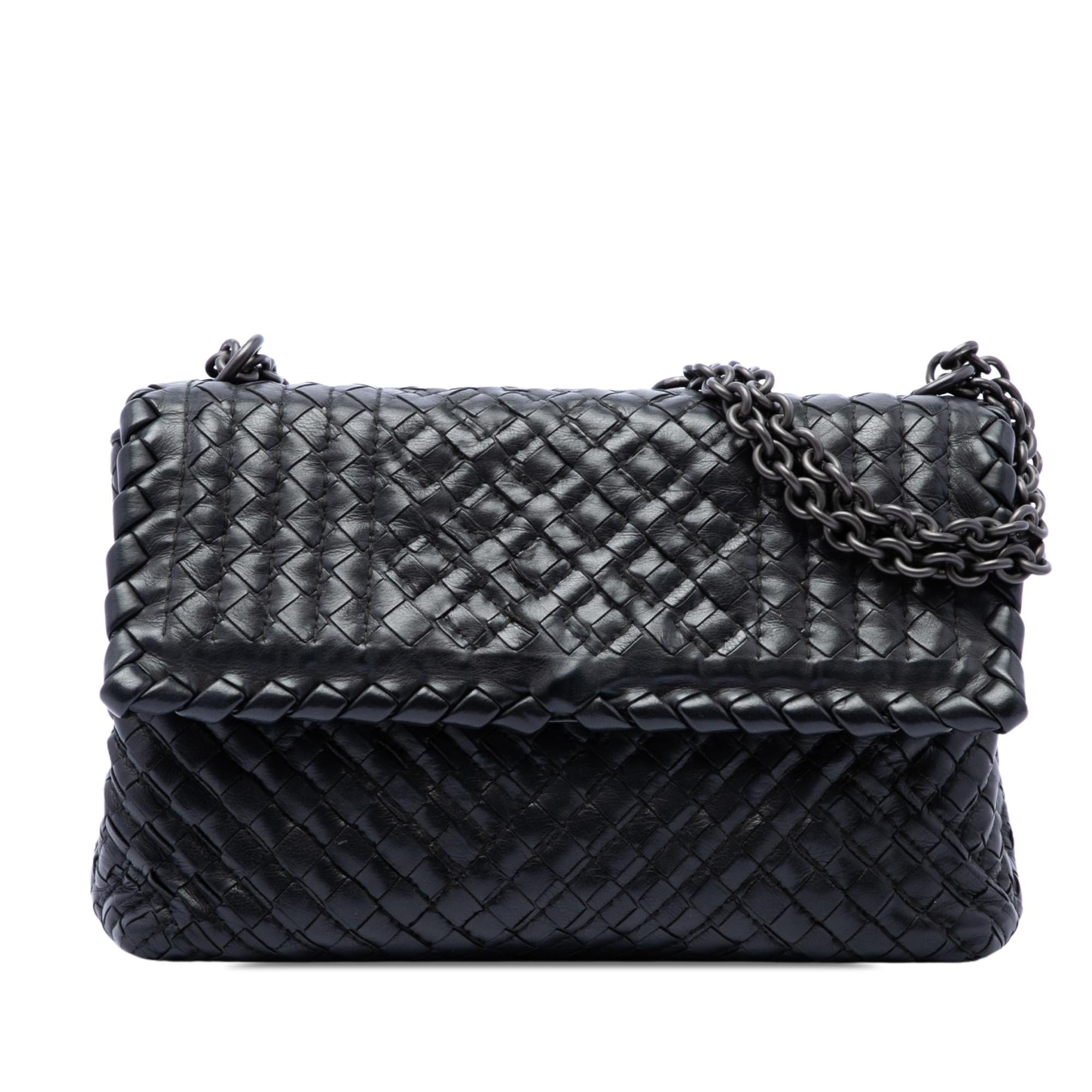 Bottega Veneta Small Nappa Intrecciato Boutis Olimpia Shoulder Bag