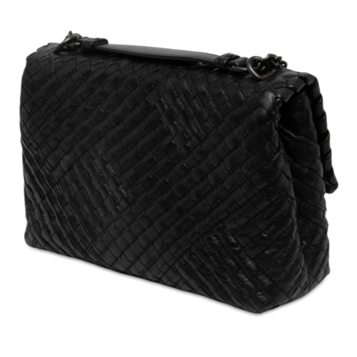 Bottega Veneta Small Nappa Intrecciato Boutis Olimpia Shoulder Bag