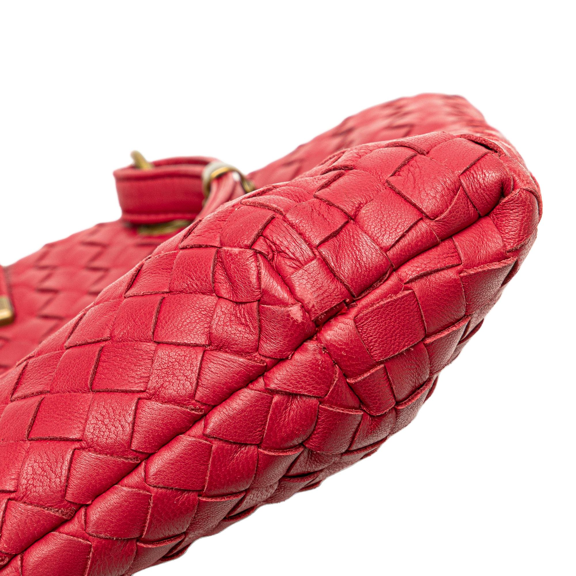 Bottega Veneta Small Nappa Intrecciato Capri