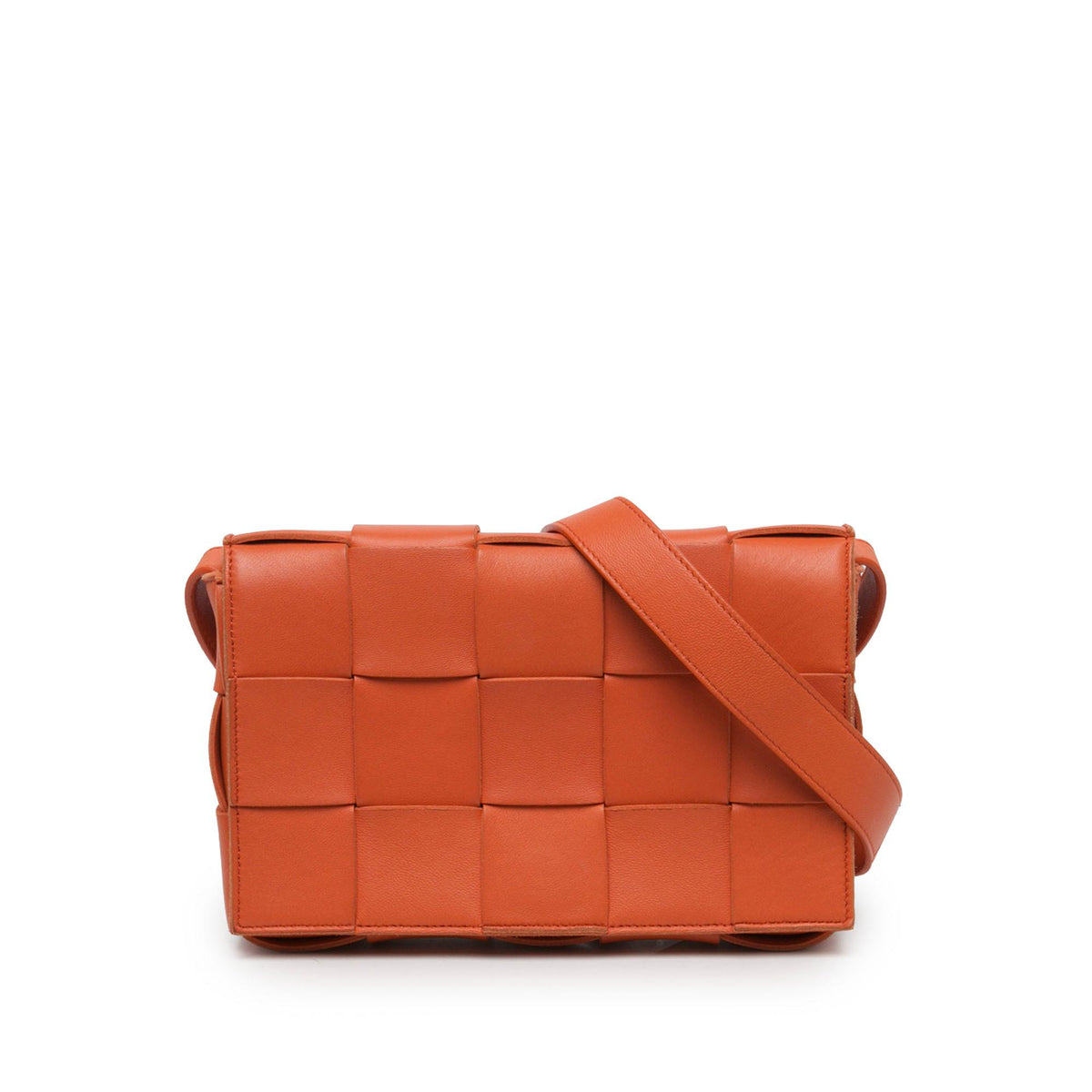 Bottega Veneta Small Nappa Intrecciato Cassette Crossbody