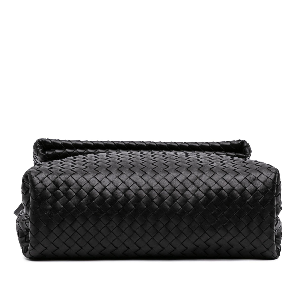 Bottega Veneta Small Nappa Intrecciato Fold Over Flap Crossbody