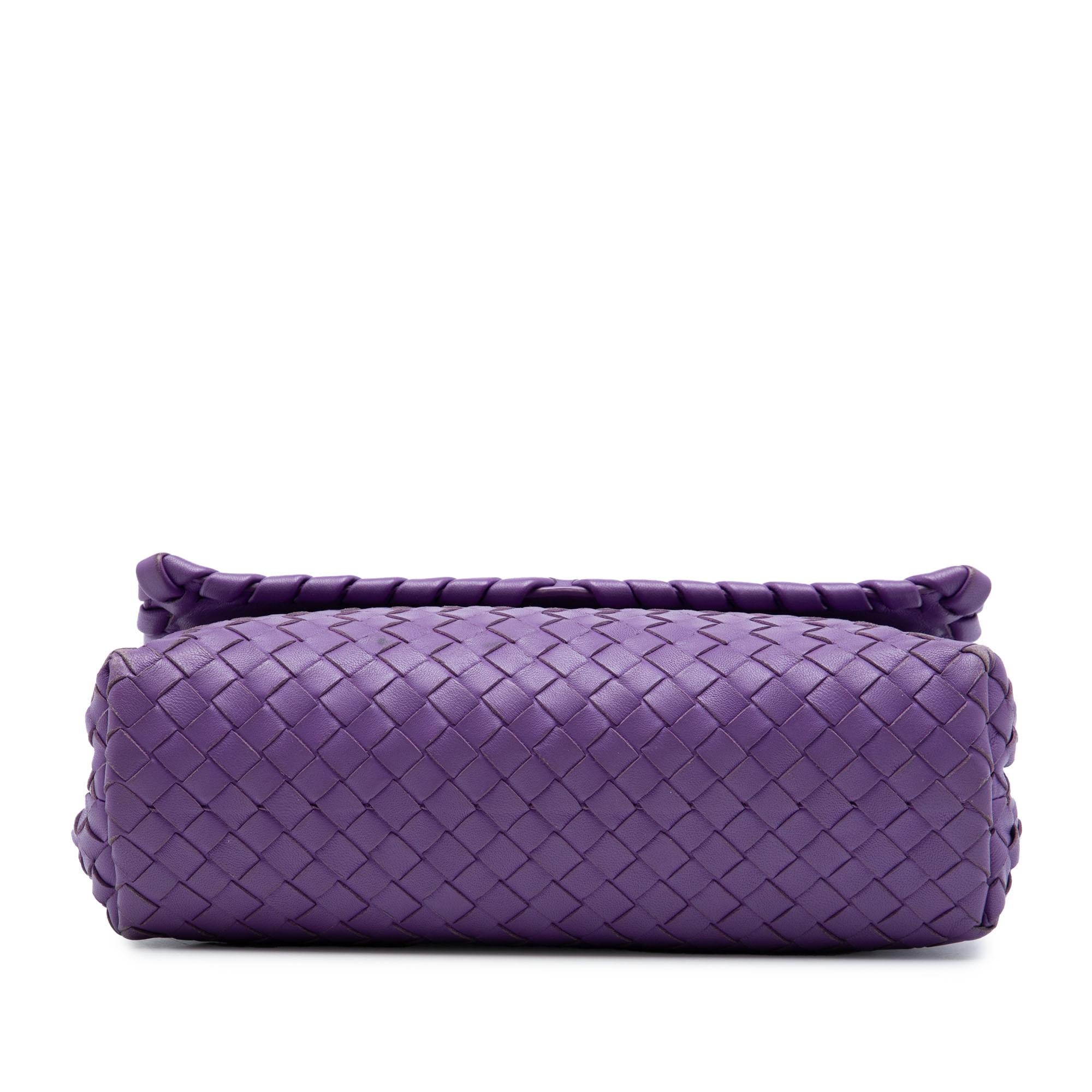 Bottega Veneta Small Nappa Intrecciato Olimpia Crossbody