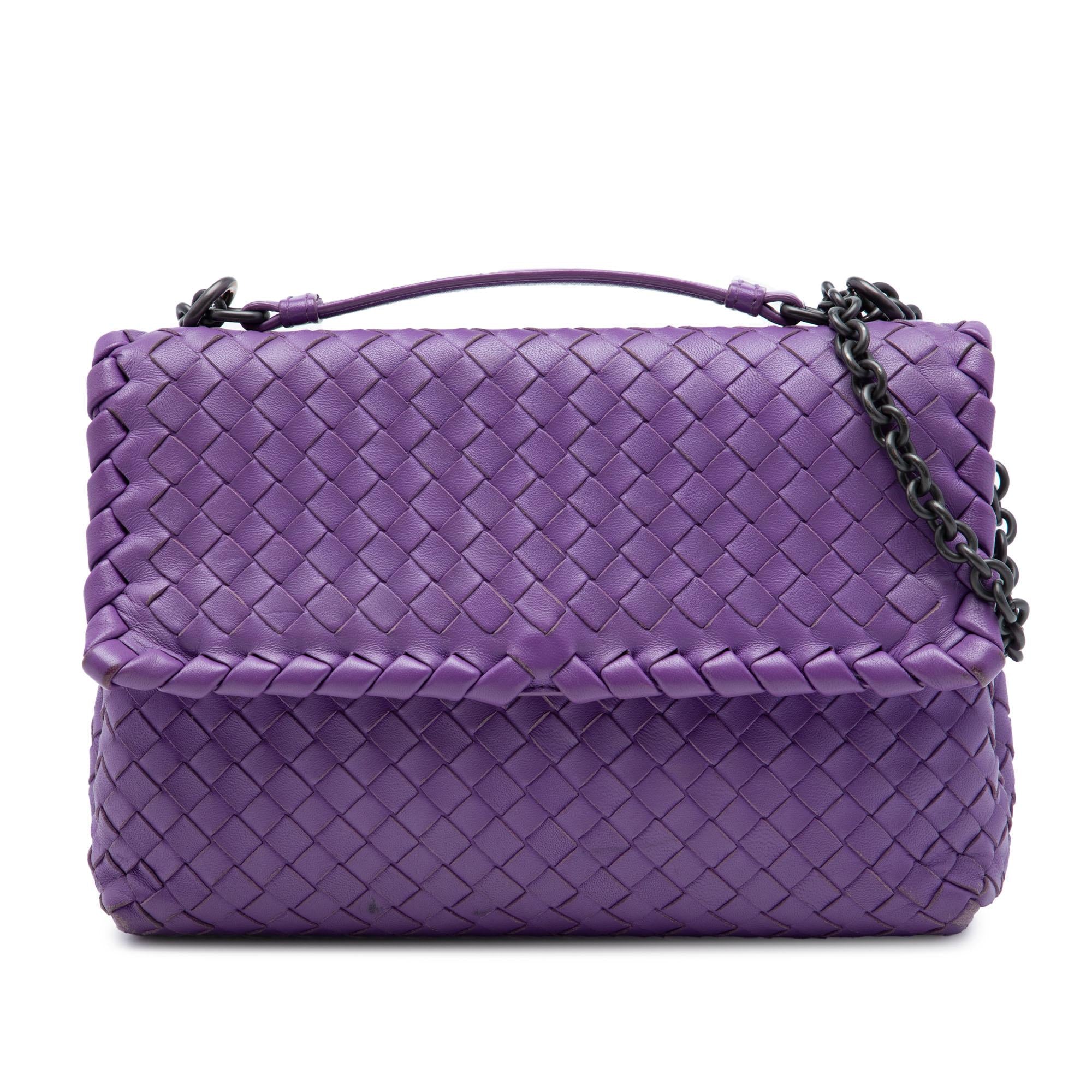 Bottega Veneta Small Nappa Intrecciato Olimpia Crossbody