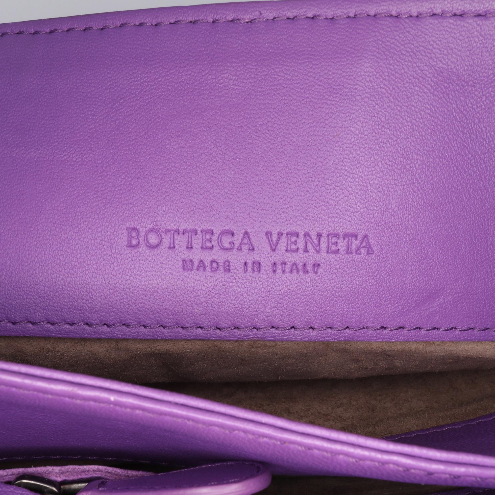 Bottega Veneta Small Nappa Intrecciato Olimpia Shoulder Bag