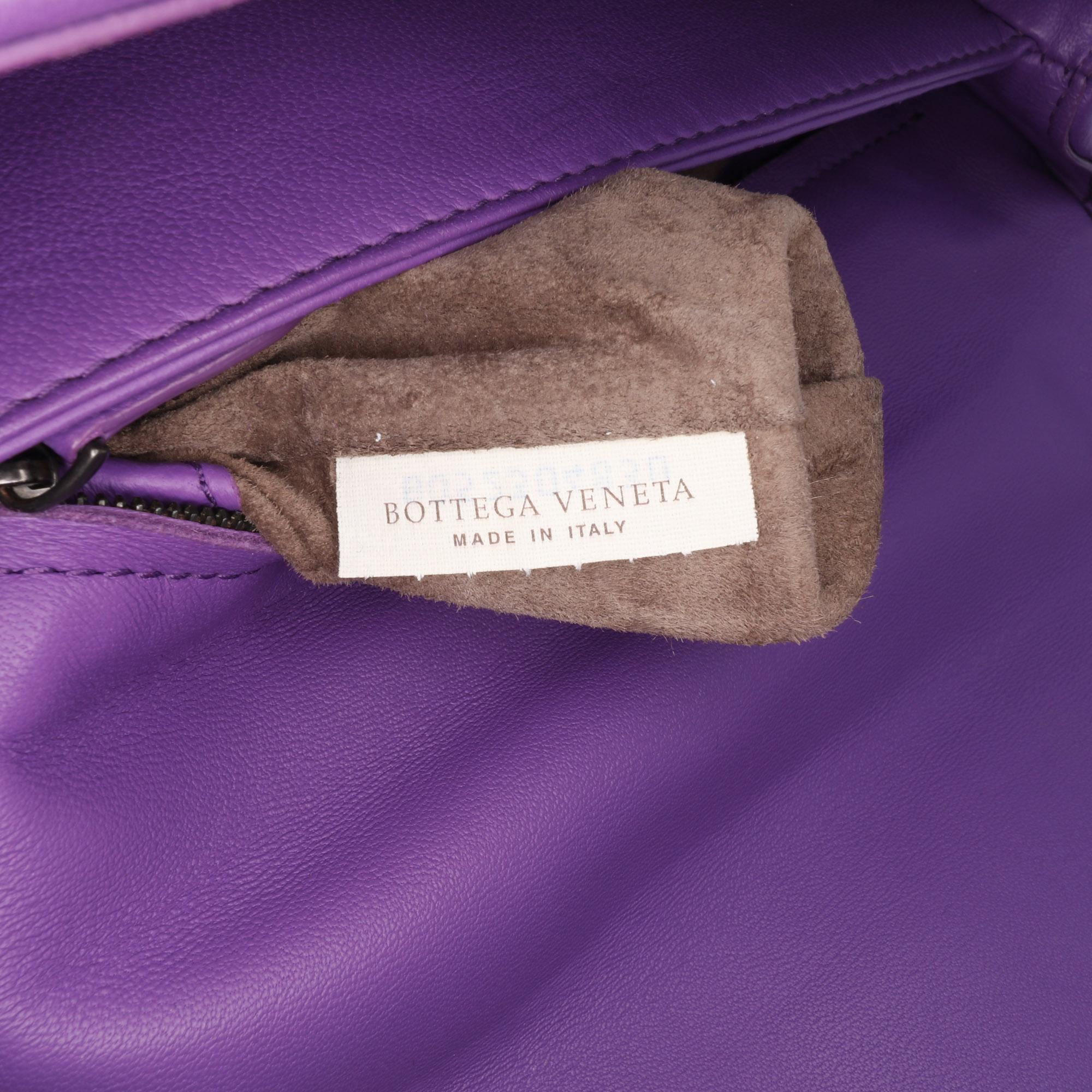 Bottega Veneta Small Nappa Intrecciato Olimpia Shoulder Bag