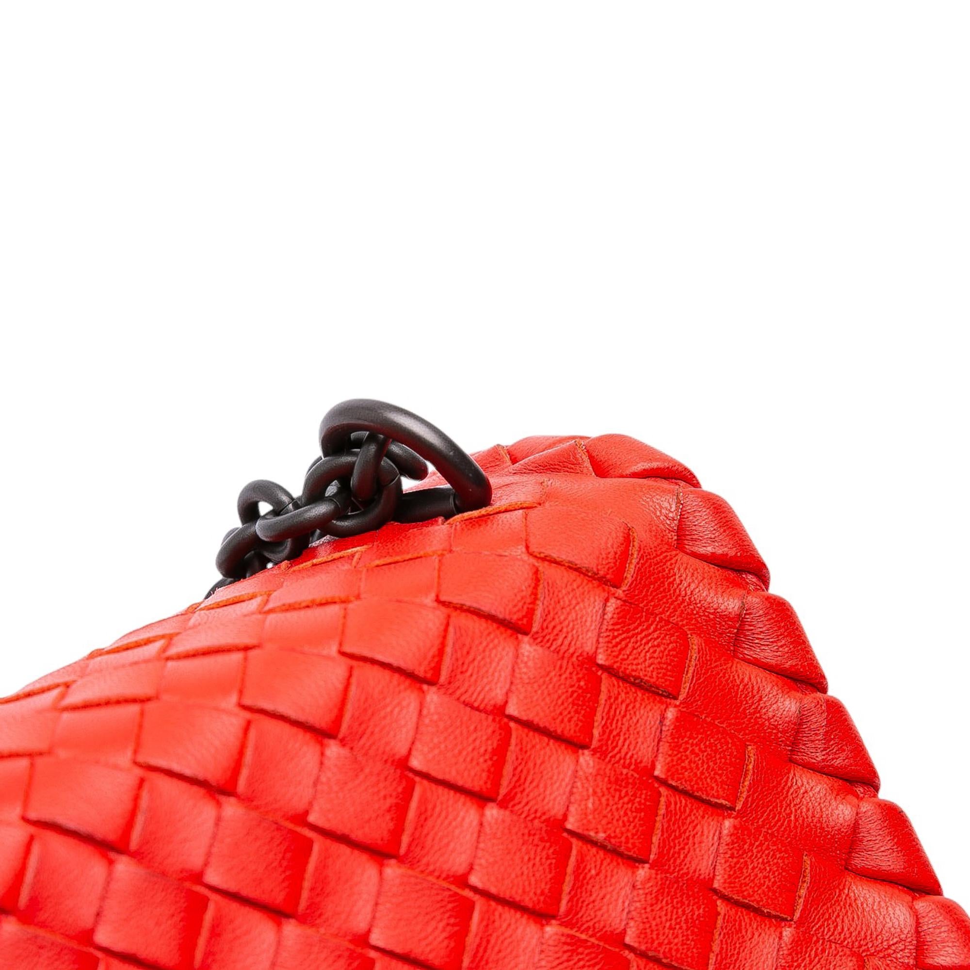 Bottega Veneta Small Nappa Intrecciato Olimpia Shoulder Bag