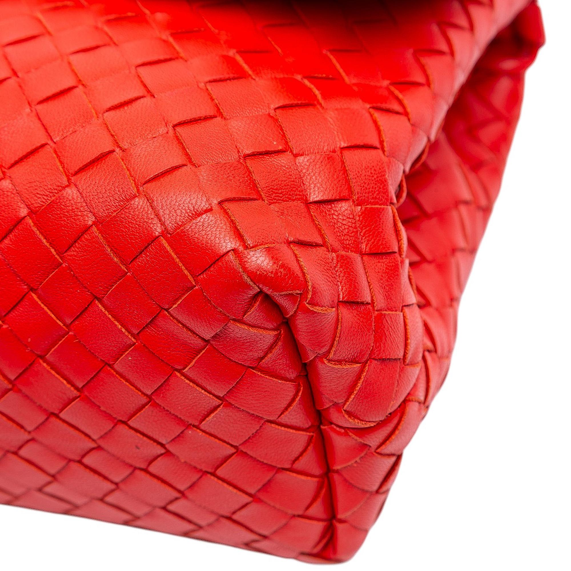 Bottega Veneta Small Nappa Intrecciato Olimpia Shoulder Bag