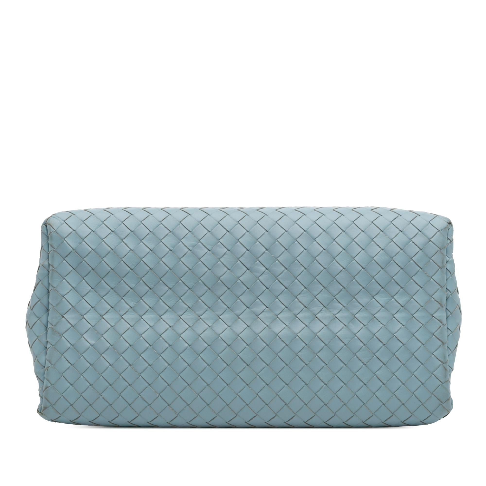 Bottega Veneta Small Nappa Intrecciato Roma Satchel