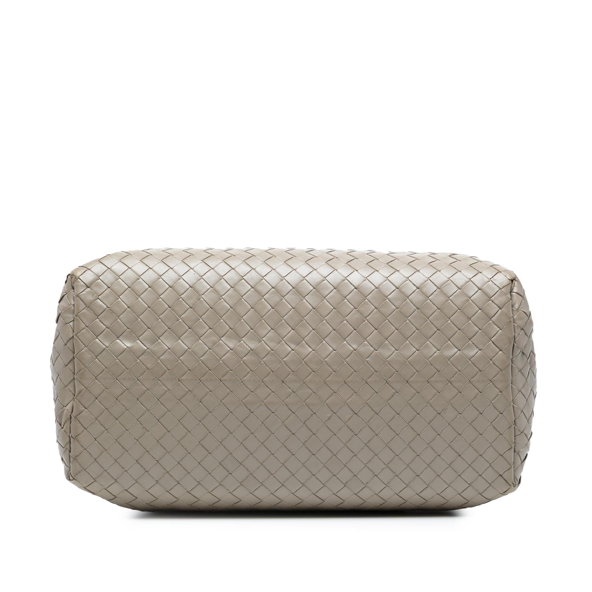 Bottega Veneta Small Nappa Intrecciato Roma Satchel