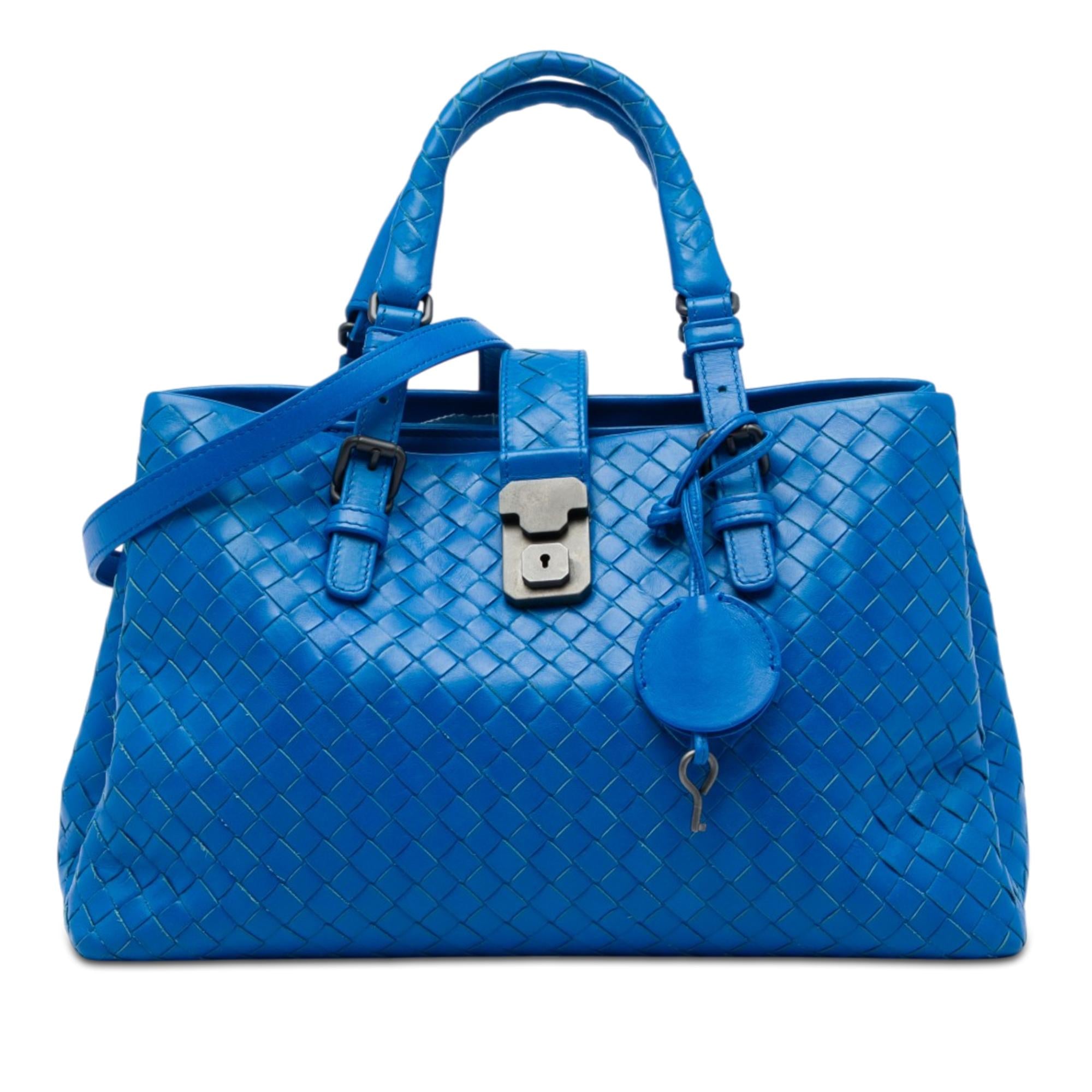 Bottega Veneta Small Nappa Intrecciato Roma Satchel