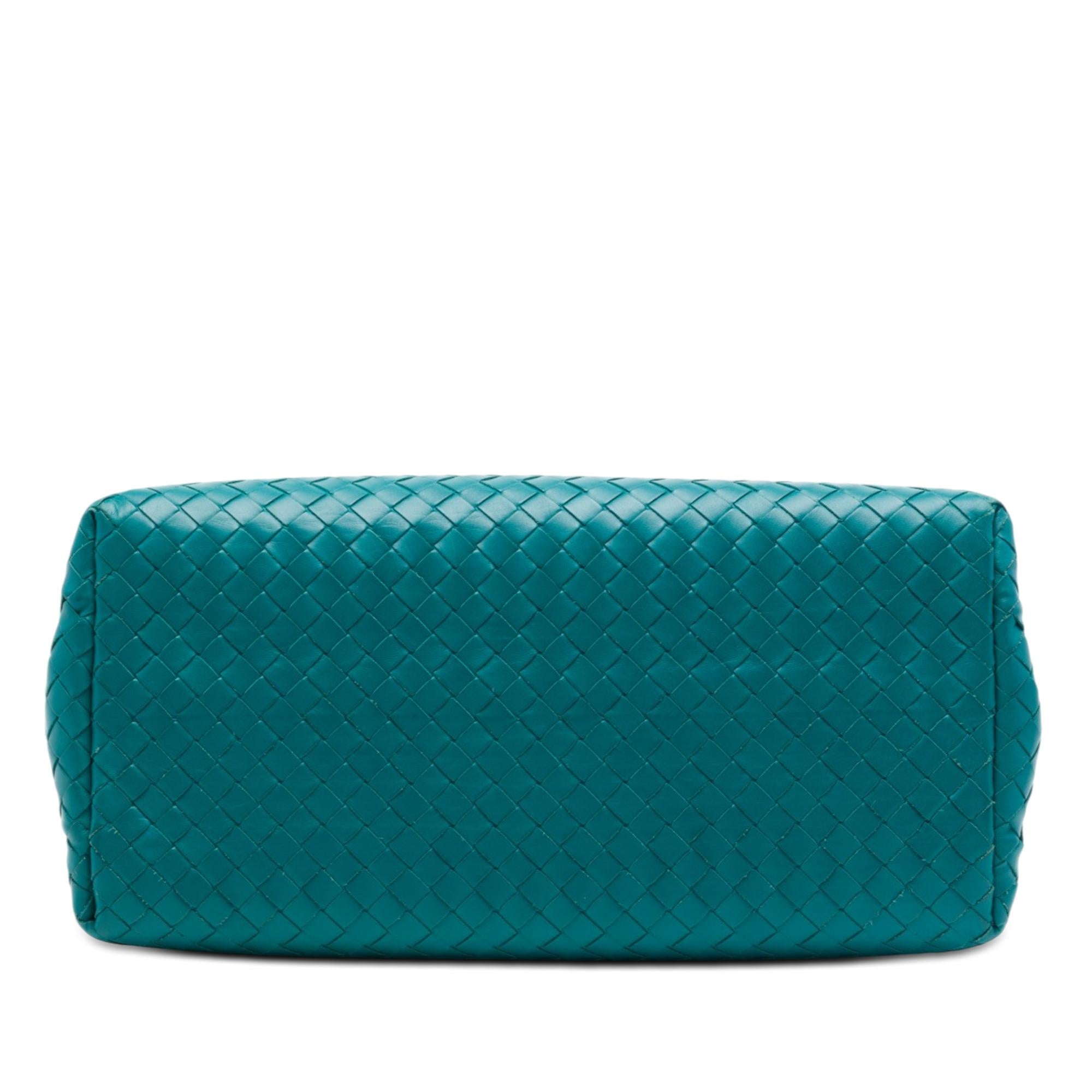 Bottega Veneta Small Nappa Intrecciato Roma Satchel