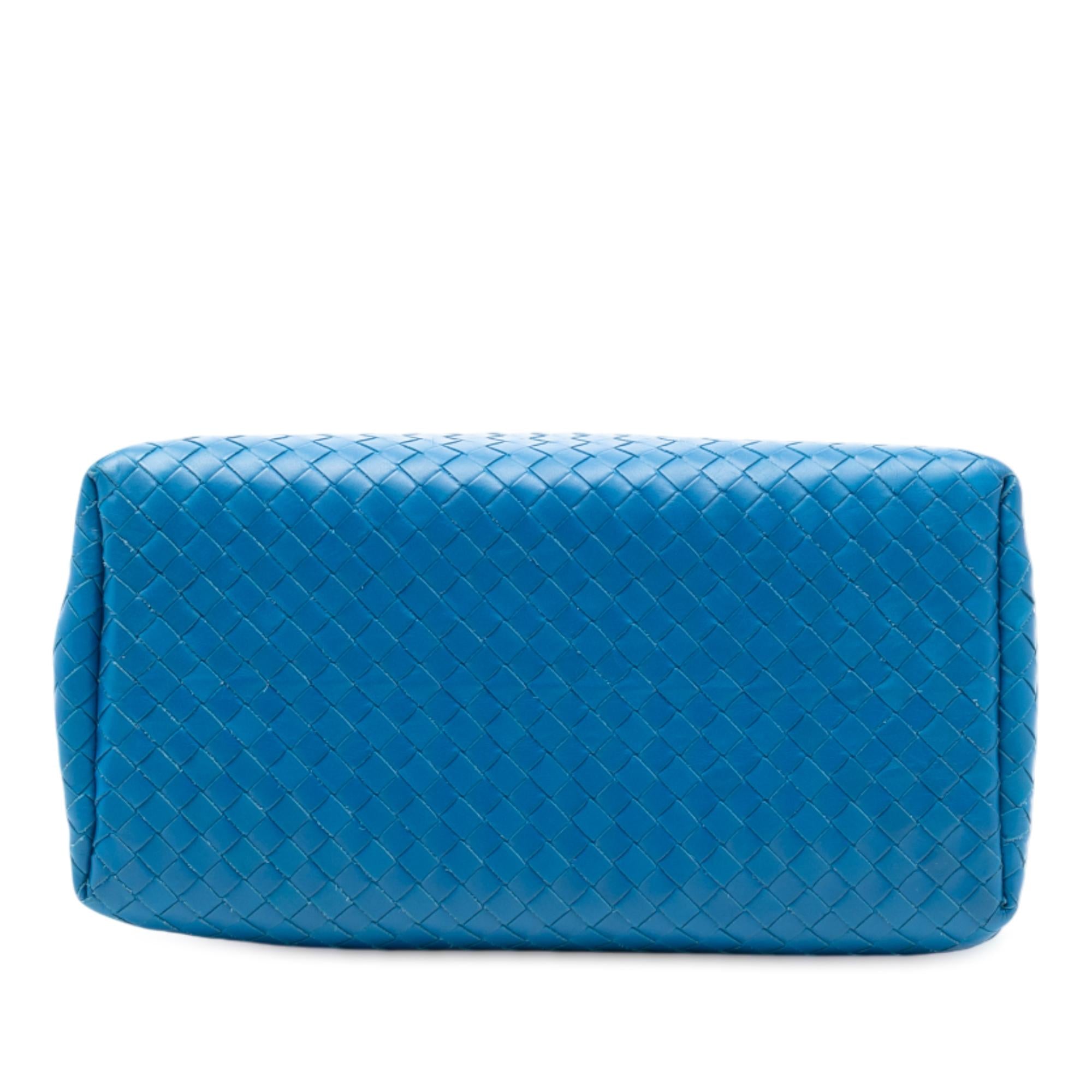 Bottega Veneta Small Nappa Intrecciato Roma Satchel