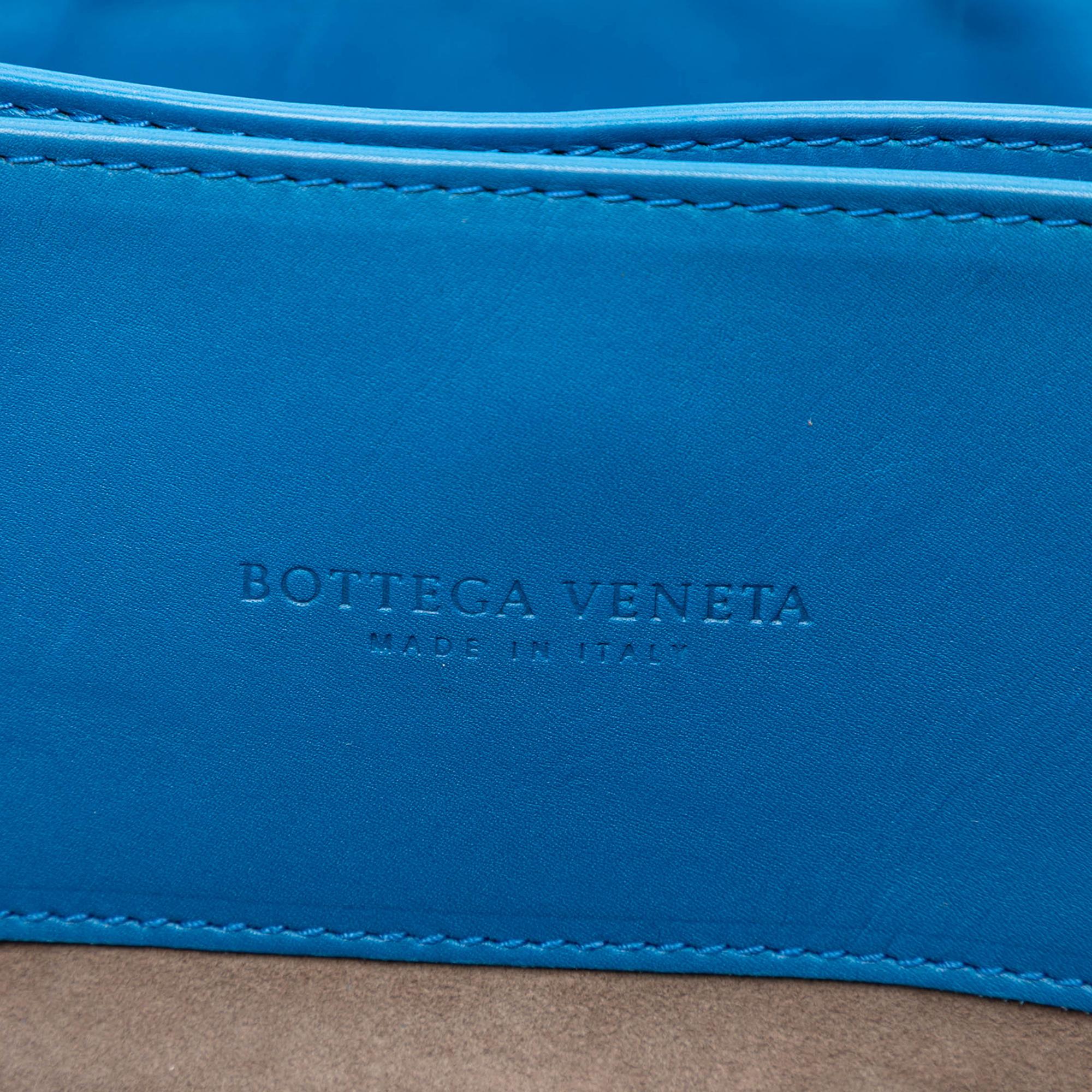 Bottega Veneta Small Nappa Intrecciato Roma Satchel
