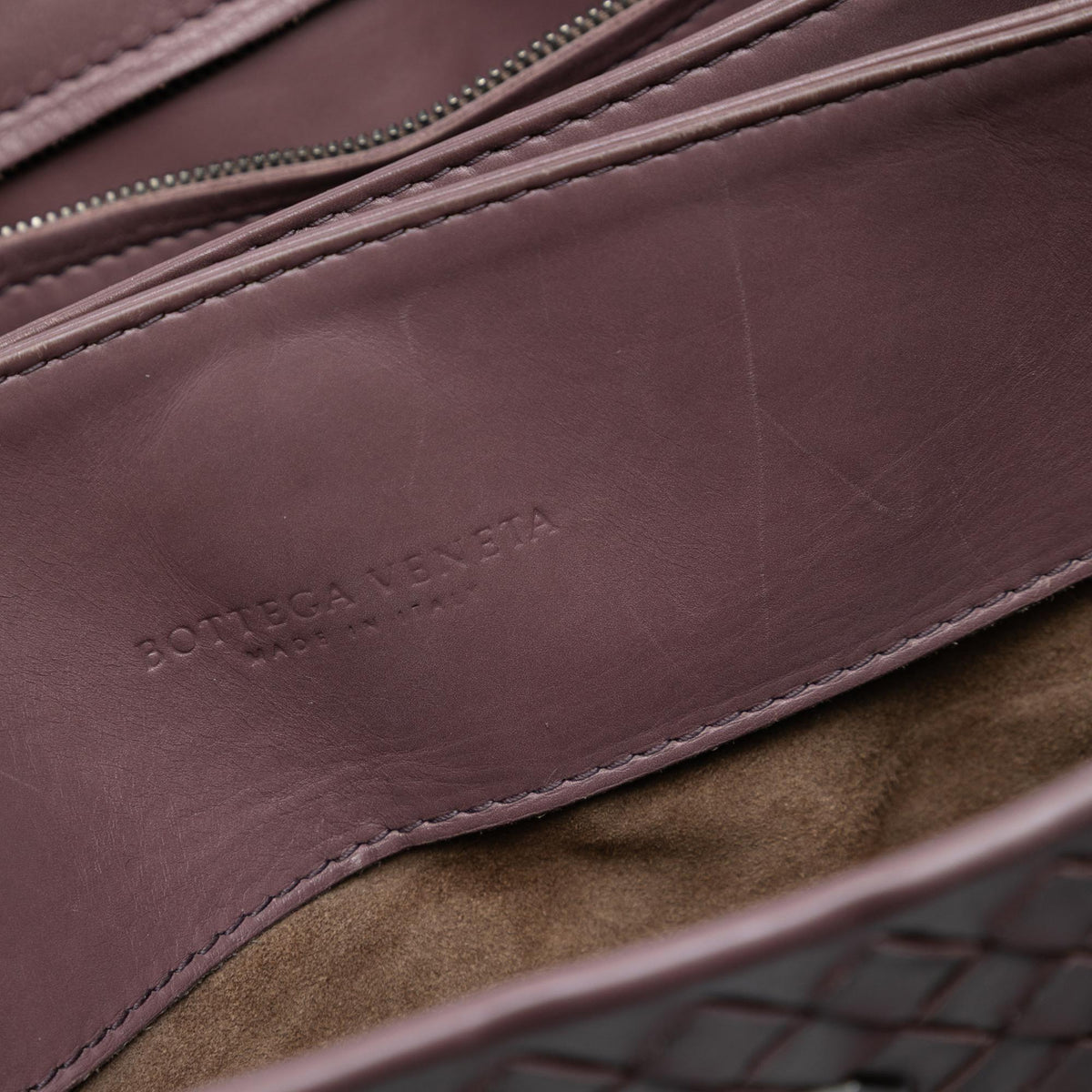 Bottega Veneta Small Nappa Intrecciato Roma Satchel