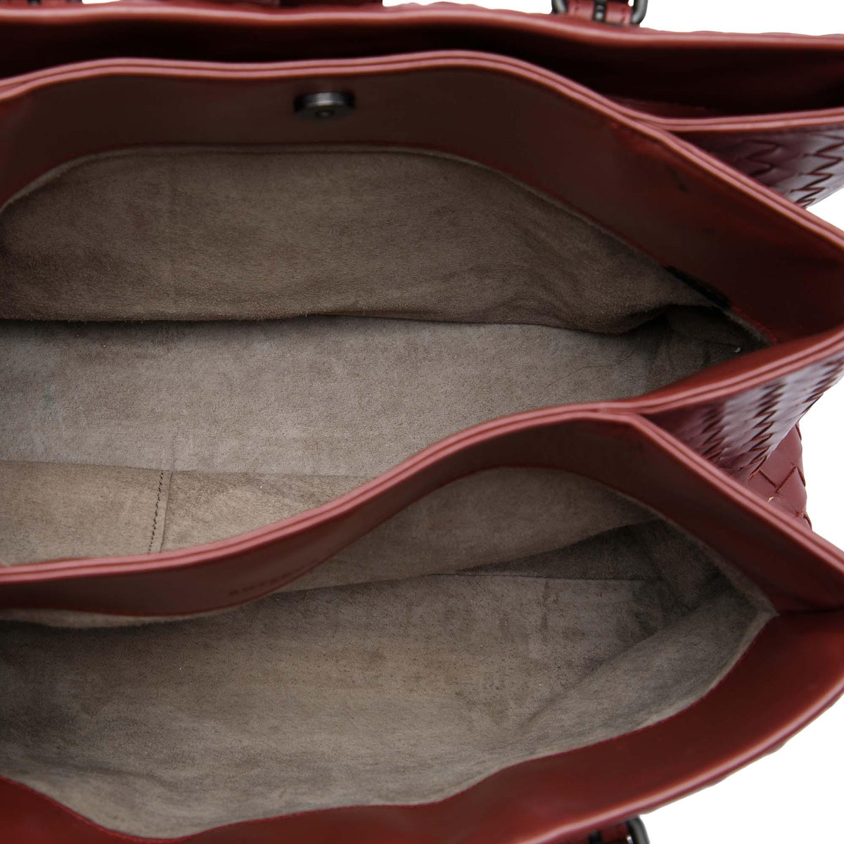 Bottega Veneta Small Nappa Intrecciato Roma Satchel