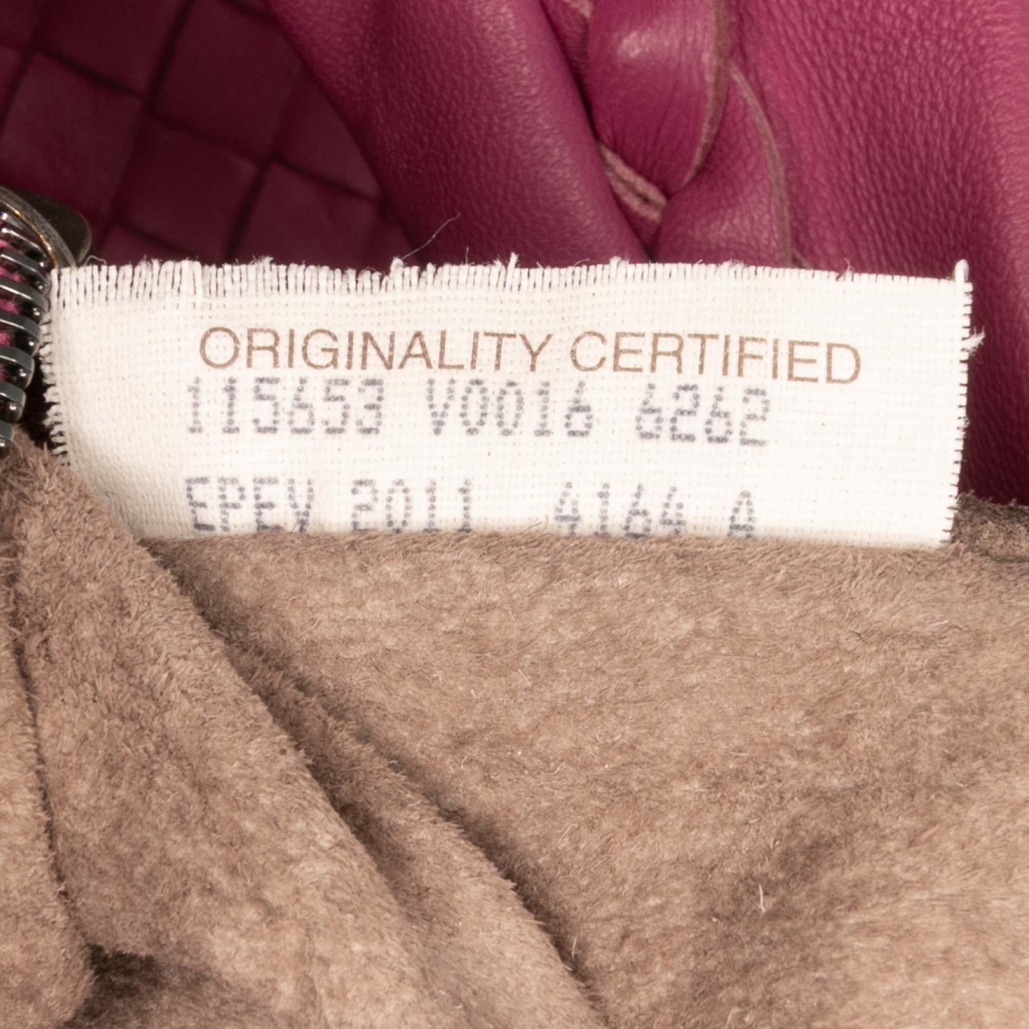 Bottega Veneta Small Nappa Intrecciato Veneta Hobo