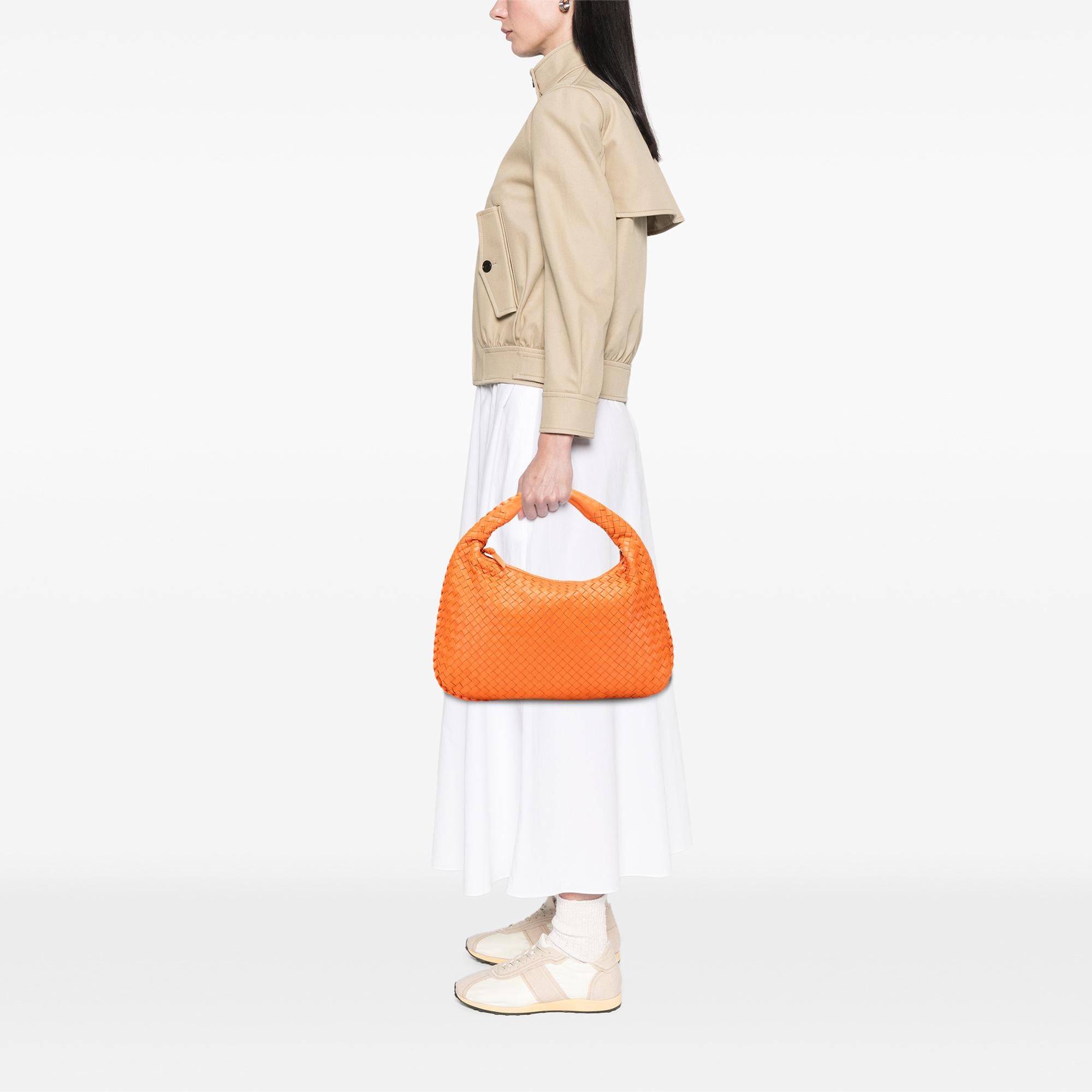 Bottega Veneta Small Nappa Intrecciato Veneta Hobo