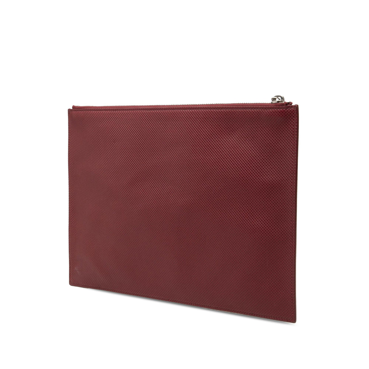 Bottega Veneta Textured Calfskin Marco Polo Clutch