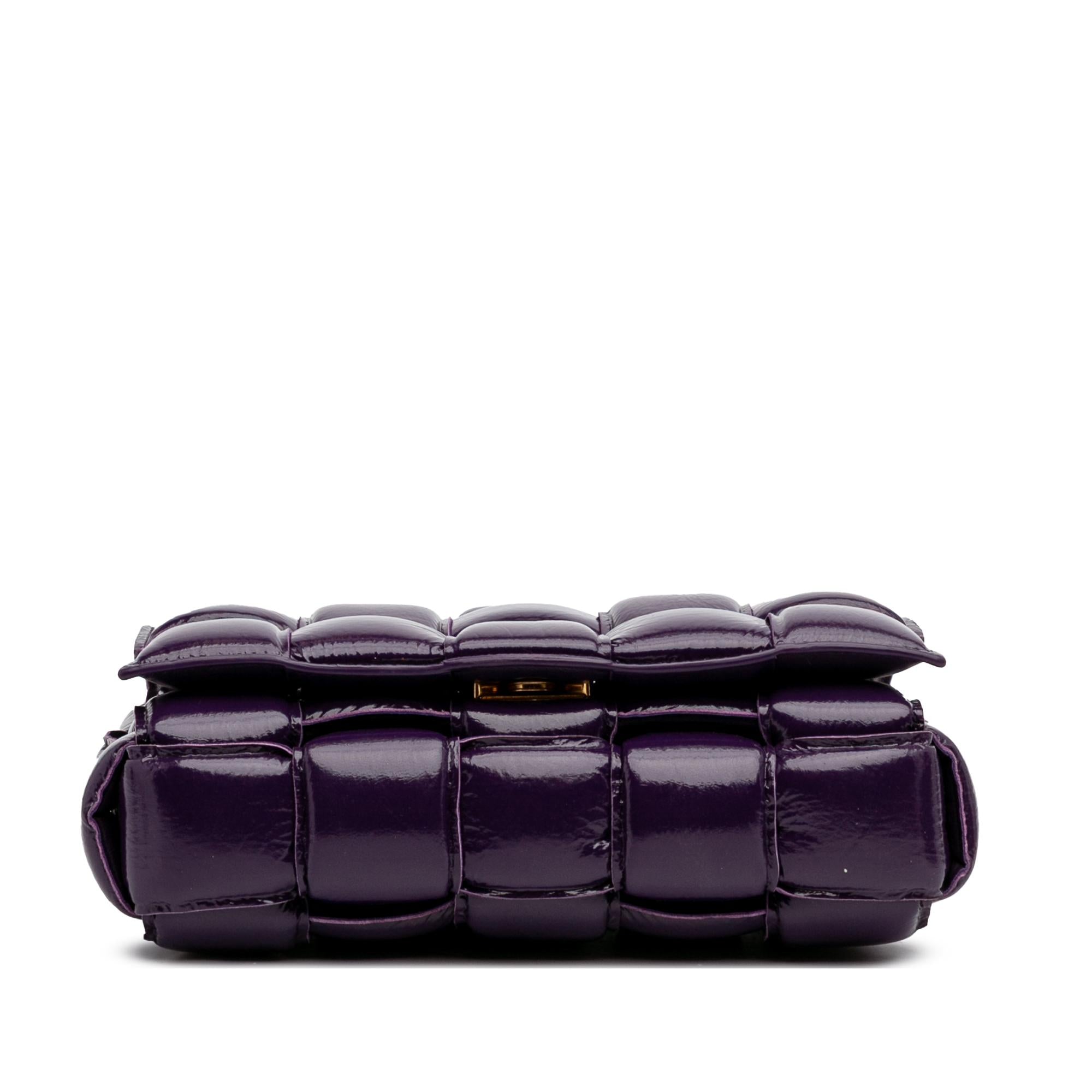 Bottega Veneta Textured Deerskin Intrecciato Padded Cassette Crossbody