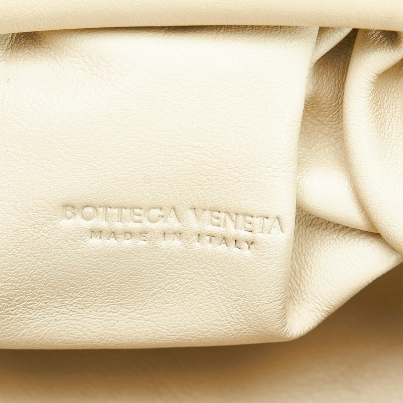 Bottega Veneta Metallic The Mini Pouch Crossbody (SHG-35139) – LuxeDH