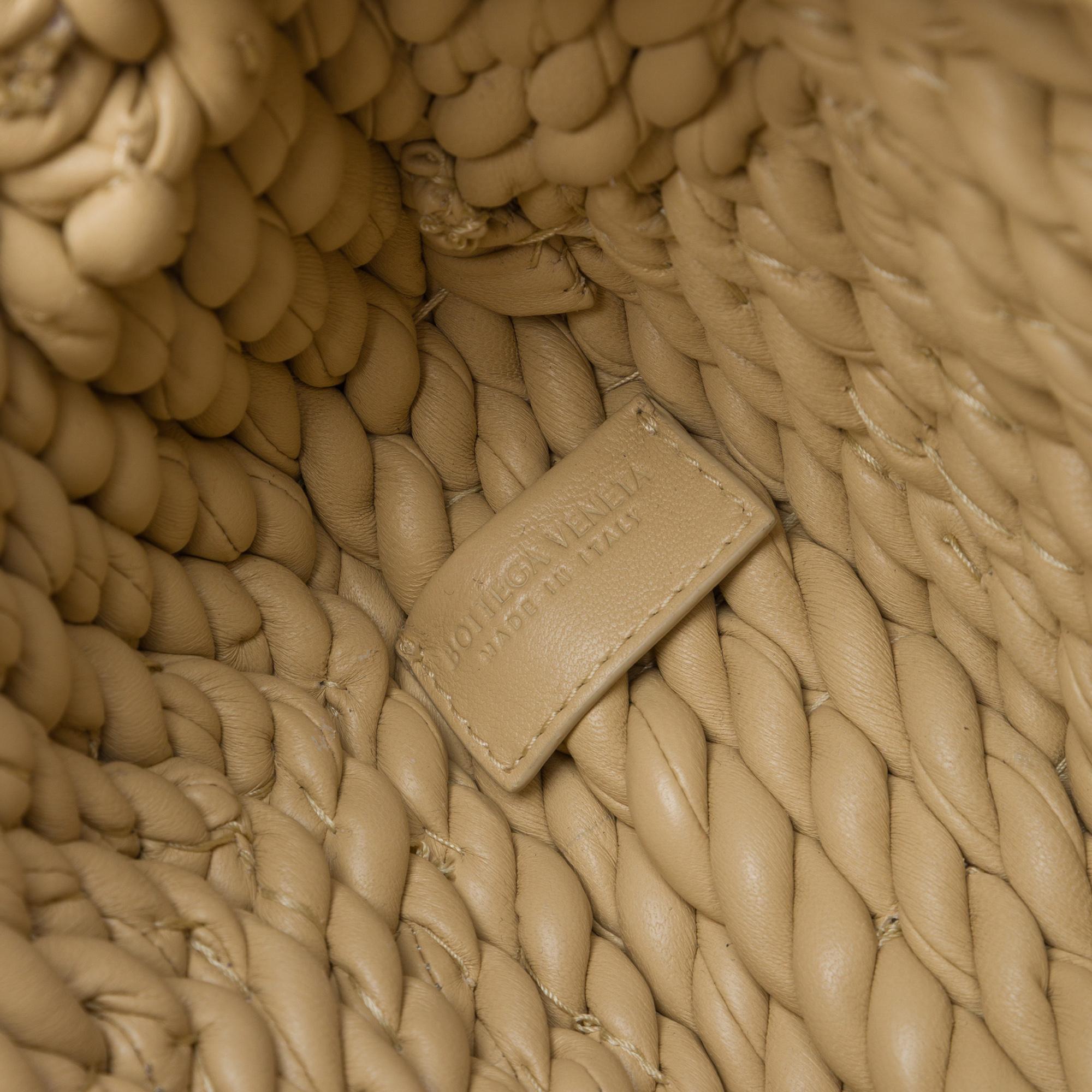 Bottega Veneta Twisted Lambskin Torchon Tasseled Crossbody