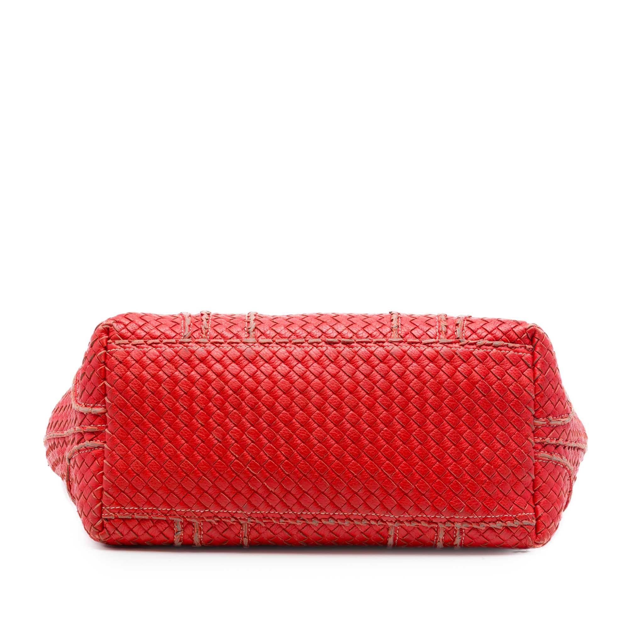 Bottega Veneta XL Nappa Intrecciato Stitch Tote