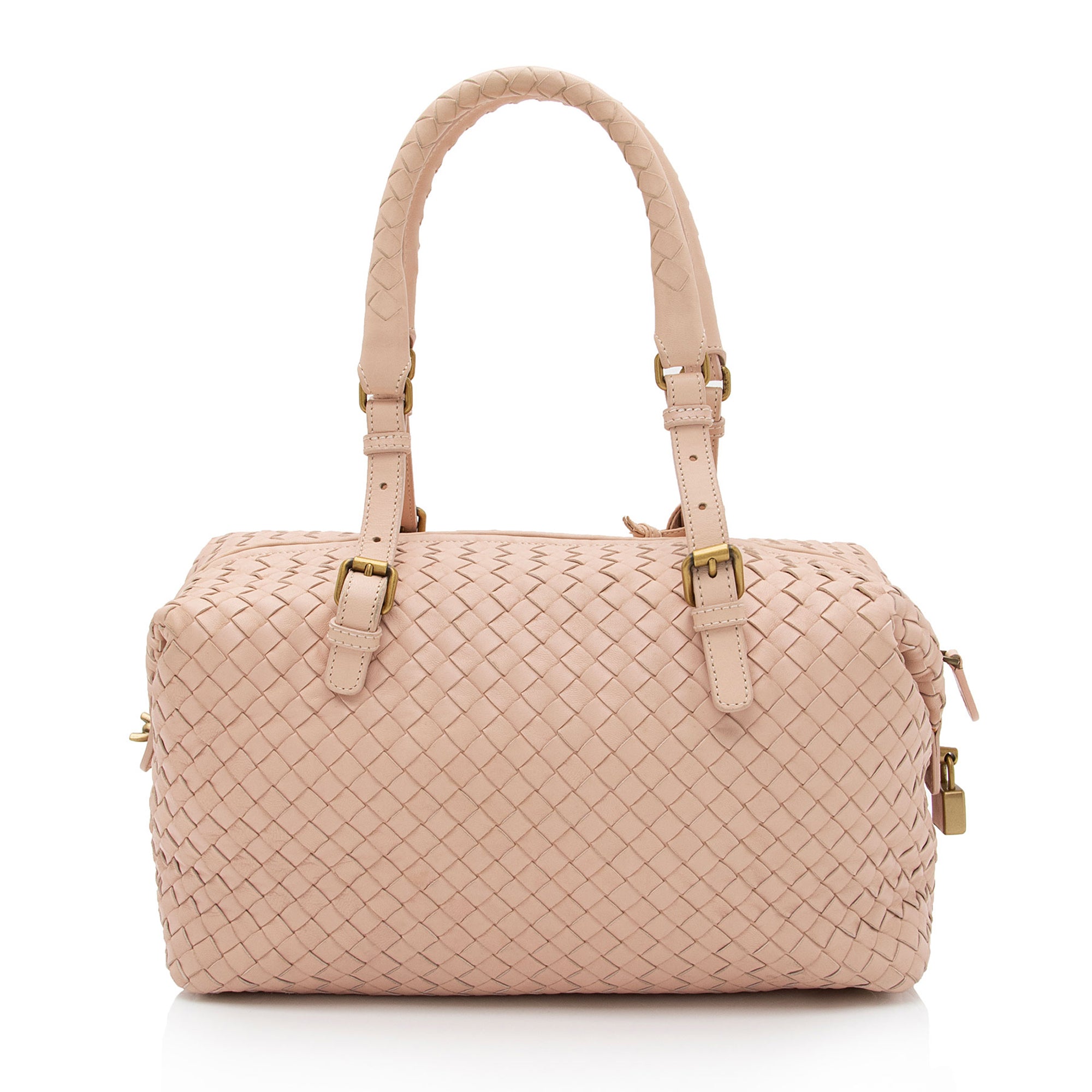 Bottega Venetta Intrecciato Nappa Montaigne Small Satchel (SHF-IwhXKh)
