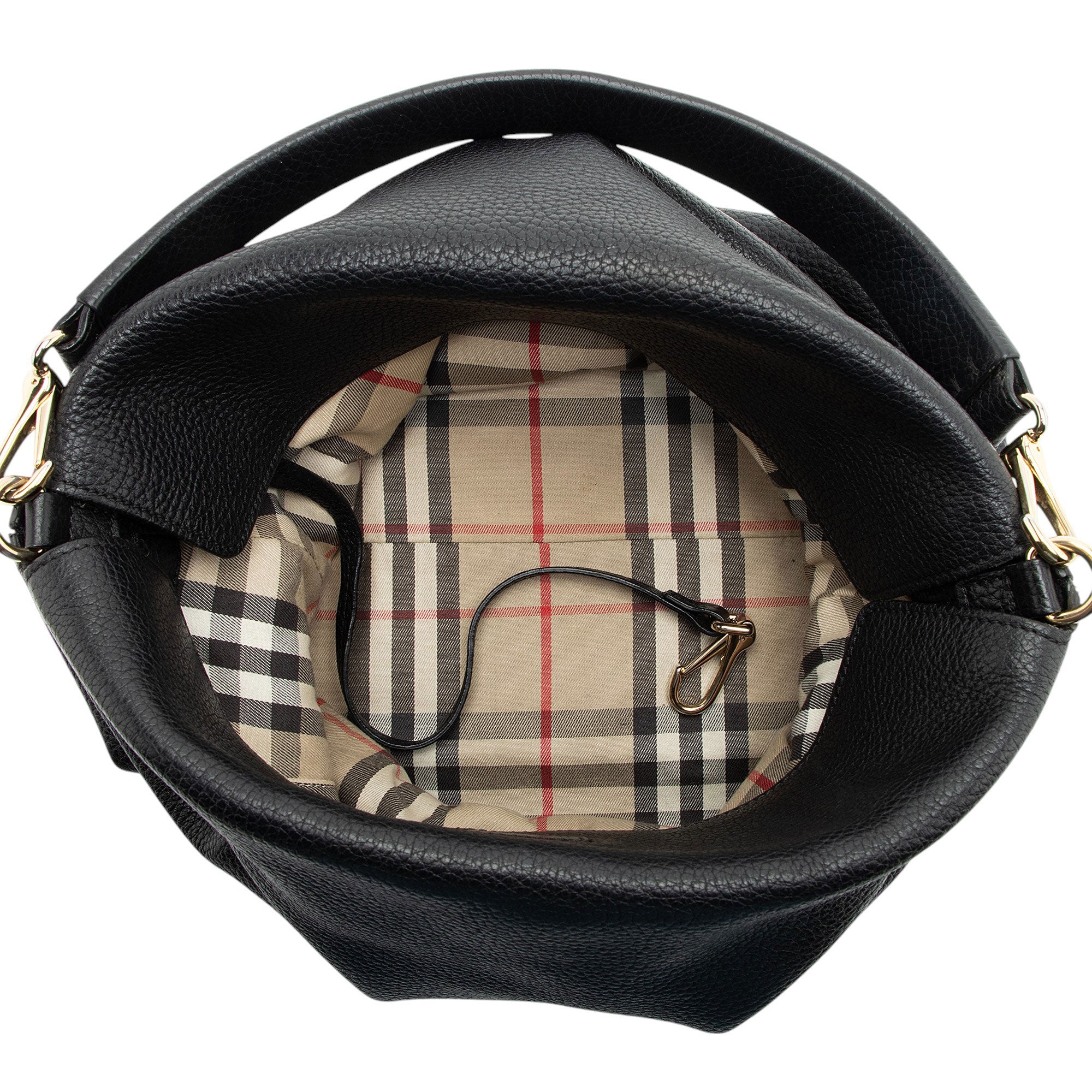 Burberry Calfskin Cale Medium Hobo