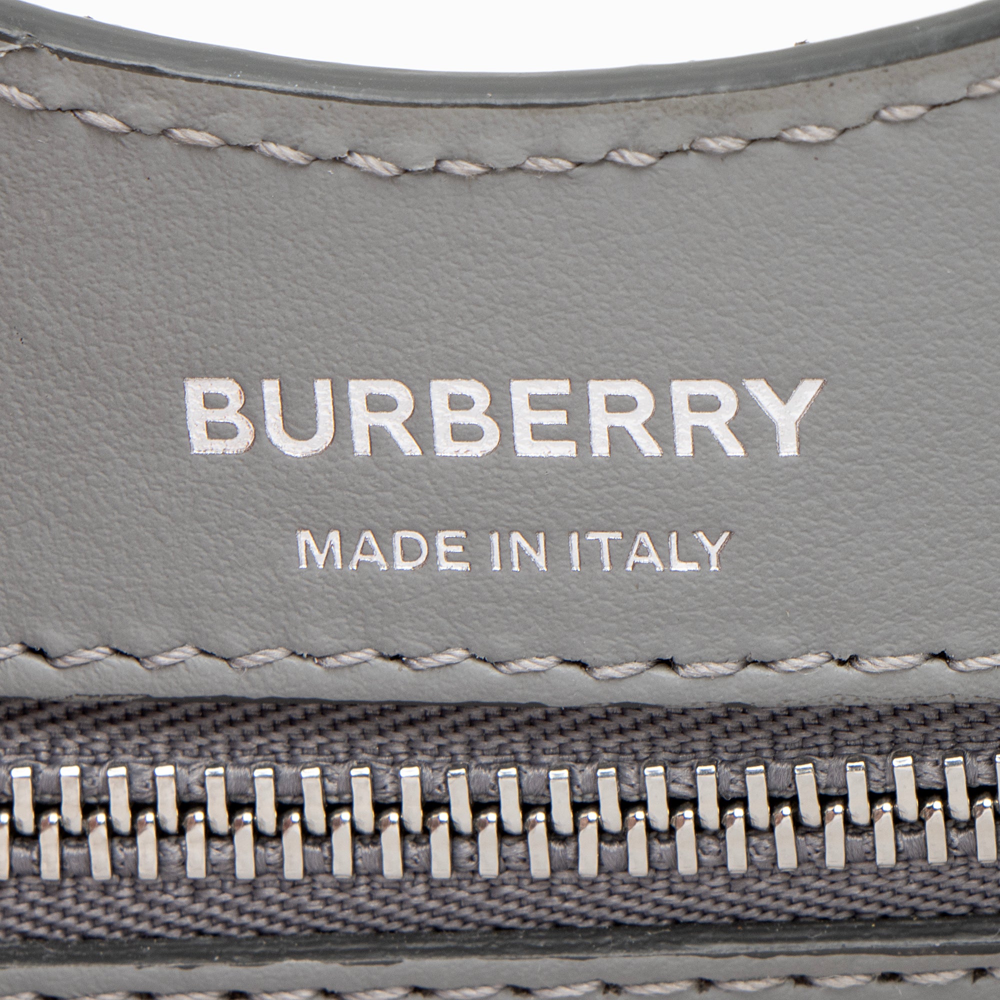 Burberry Calfskin Check Mini Pocket Tote