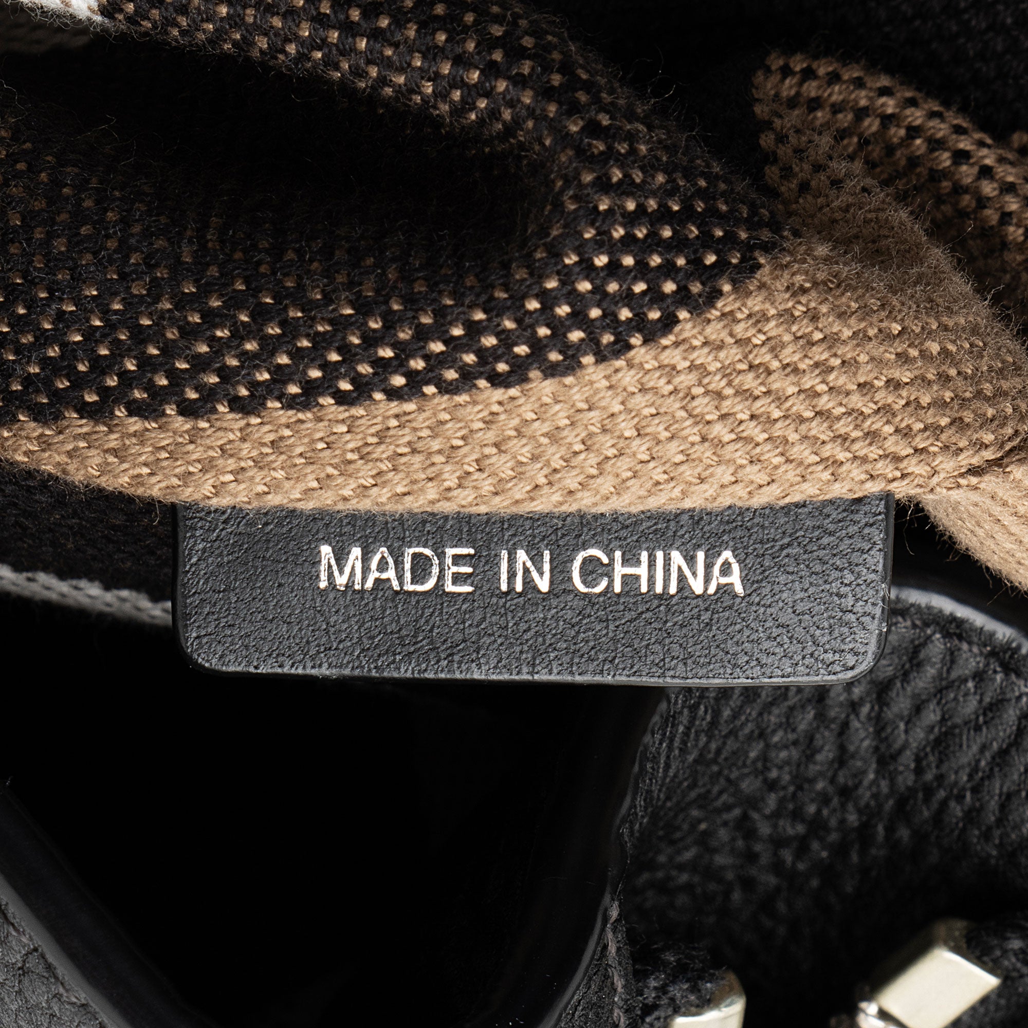 Burberry Calfskin House Check Maidstone Medium Shoulder Bag