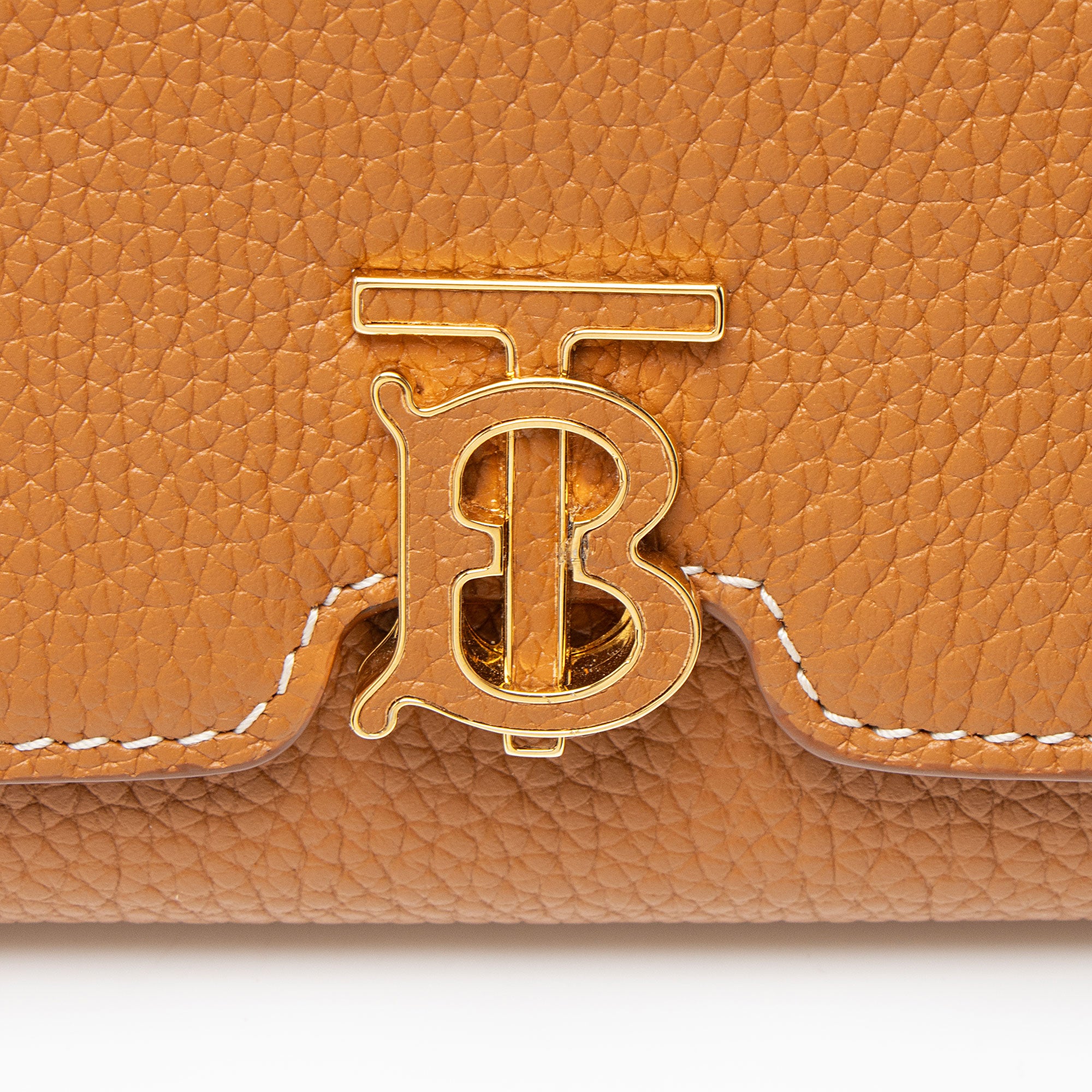 Burberry Calfskin TB Continental Wallet