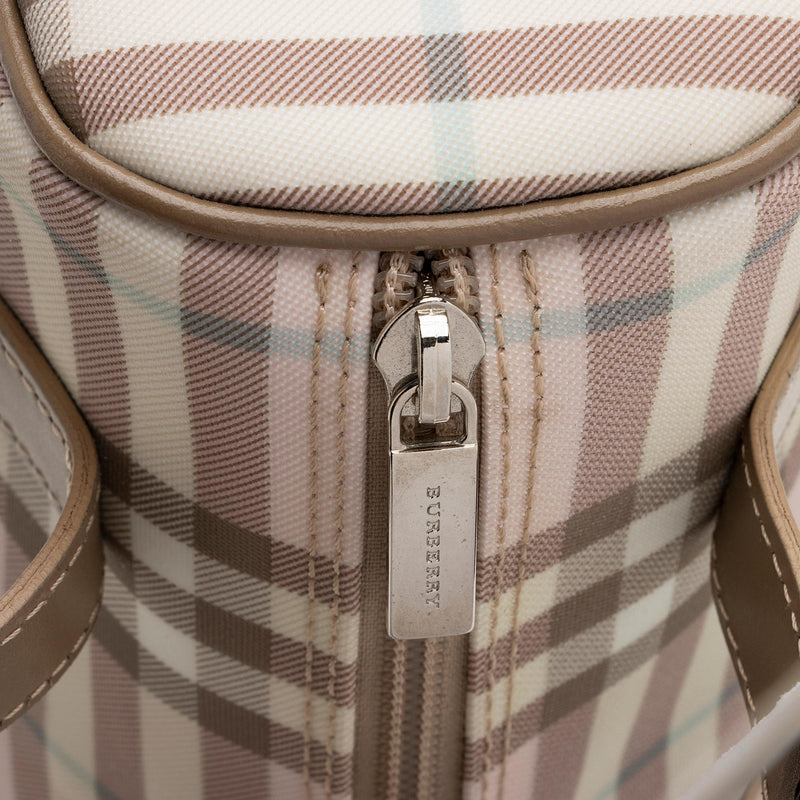 Burberry Candy Check Small Satchel (SHF-22216)