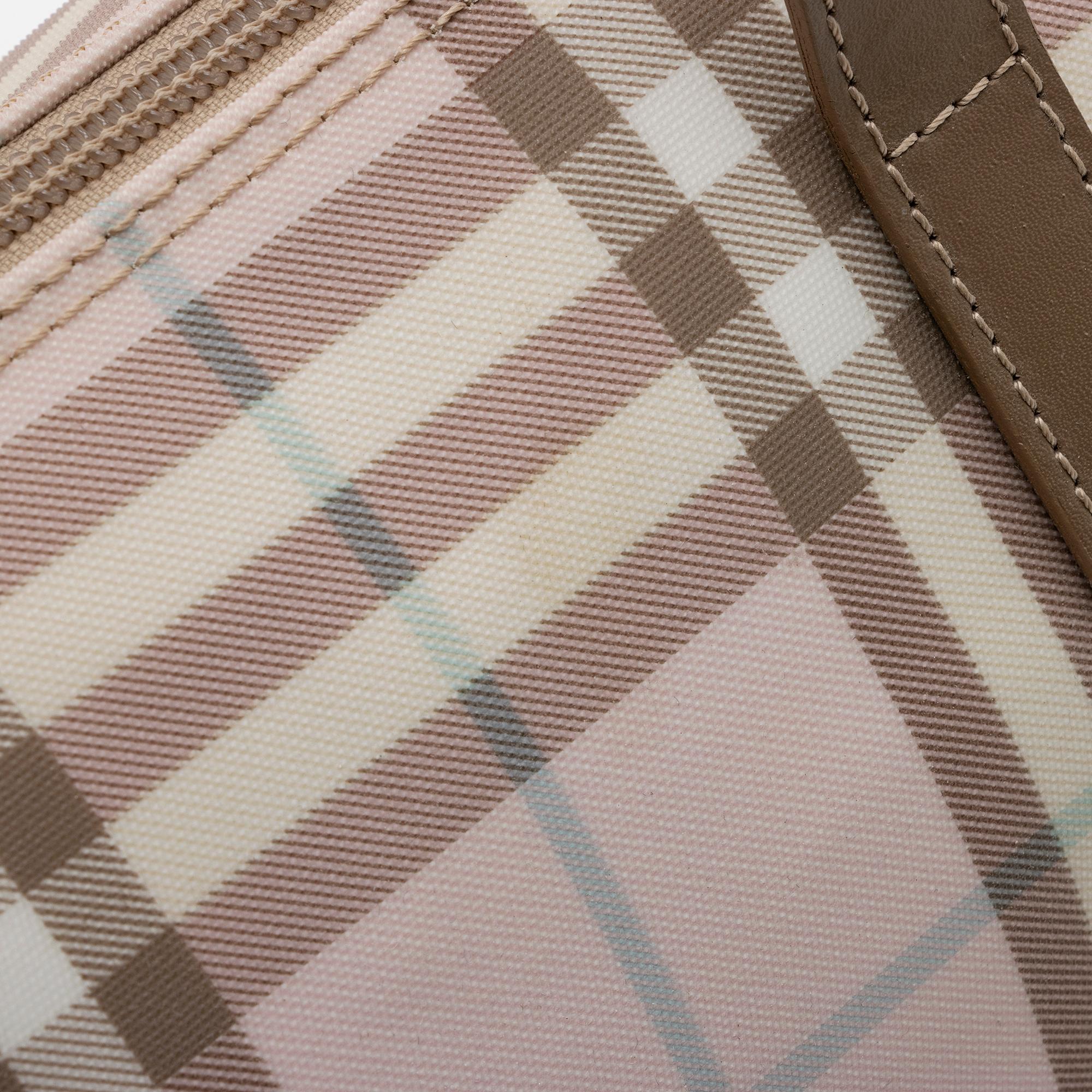 Burberry Candy Check Small Satchel (SHF-22216)