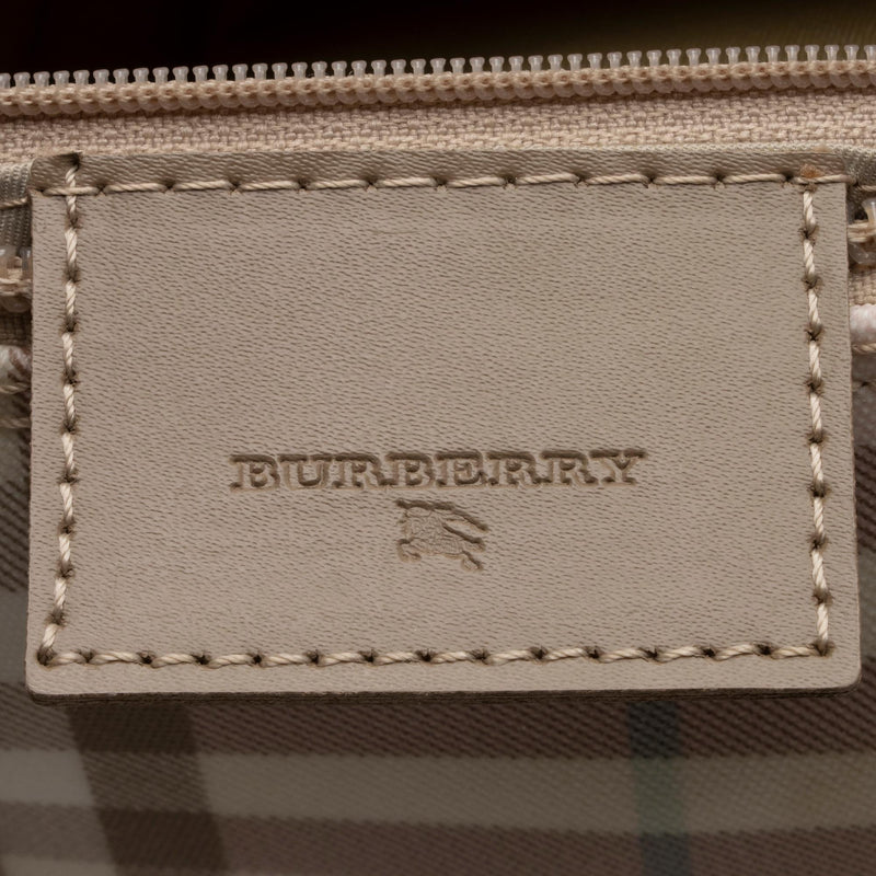 Burberry Candy Check Small Satchel (SHF-22216)